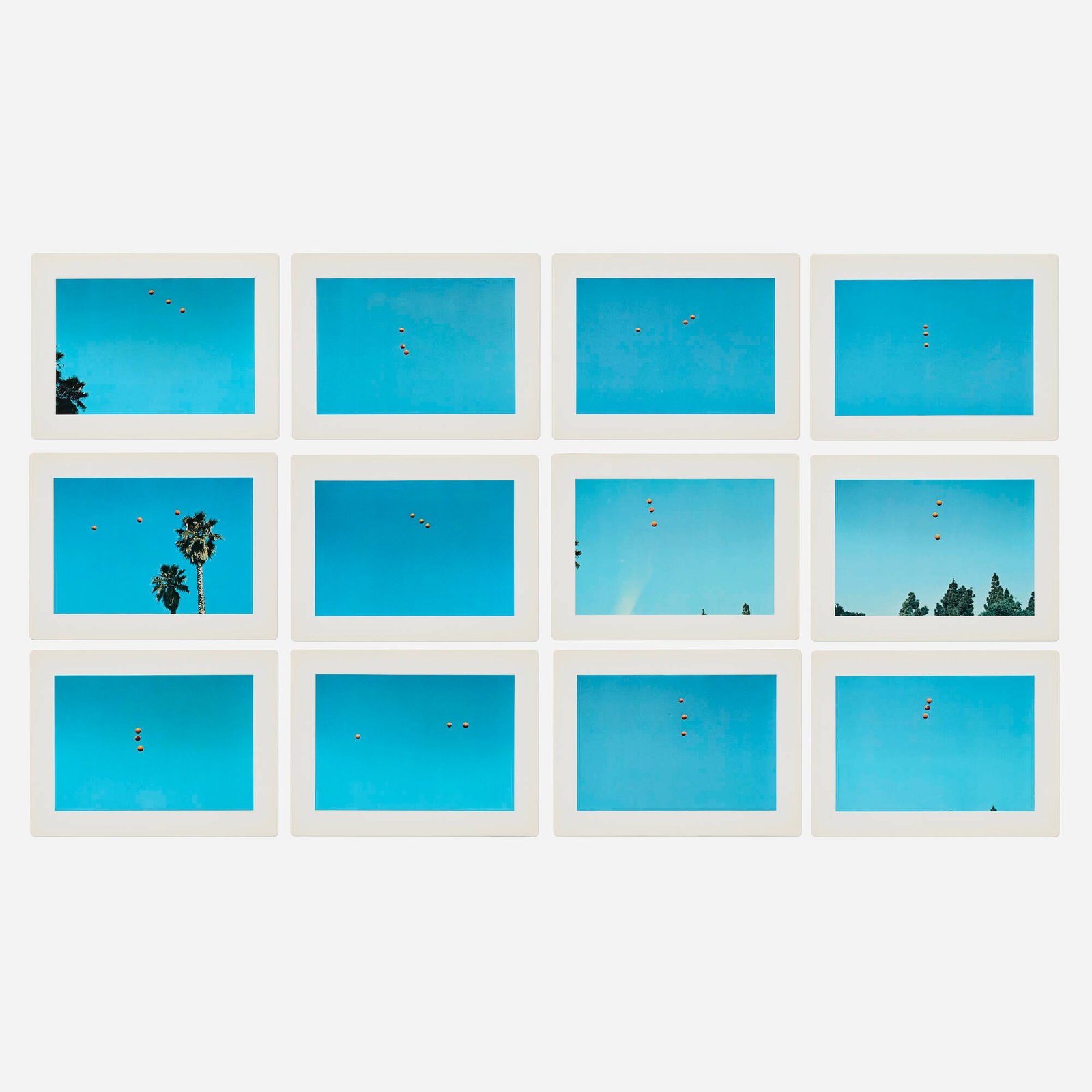 John Baldessari, Throwing Three Balls in the Air to Get a Straight Line (1 of 2)