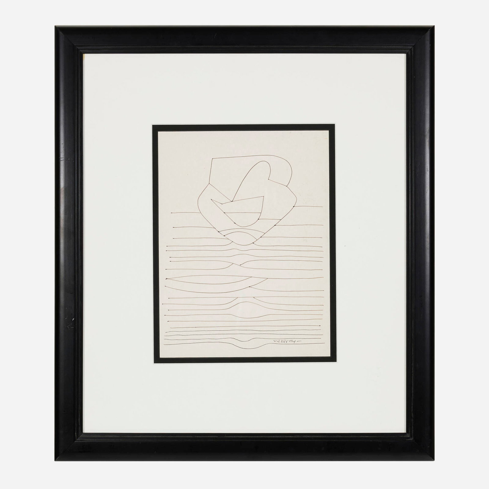 Victor Vasarely, Abstract Composition - 2
