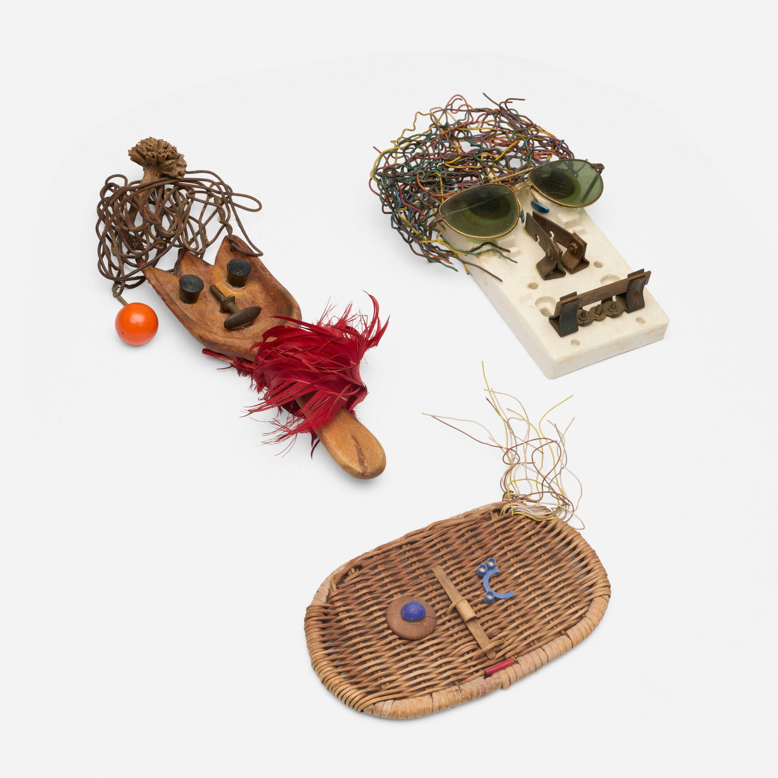 Ruth Wall, Three masks - 2