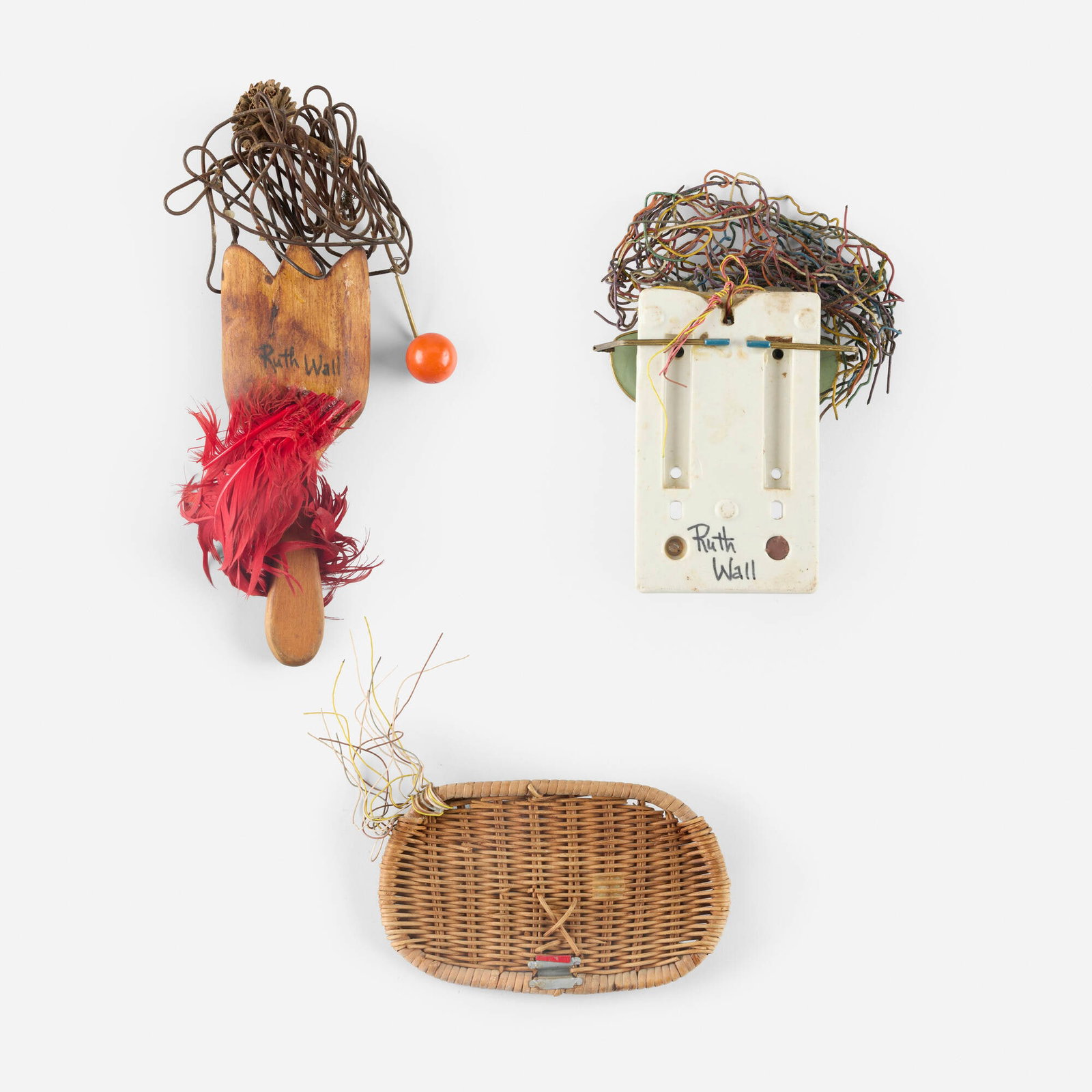 Ruth Wall, Three masks - 3
