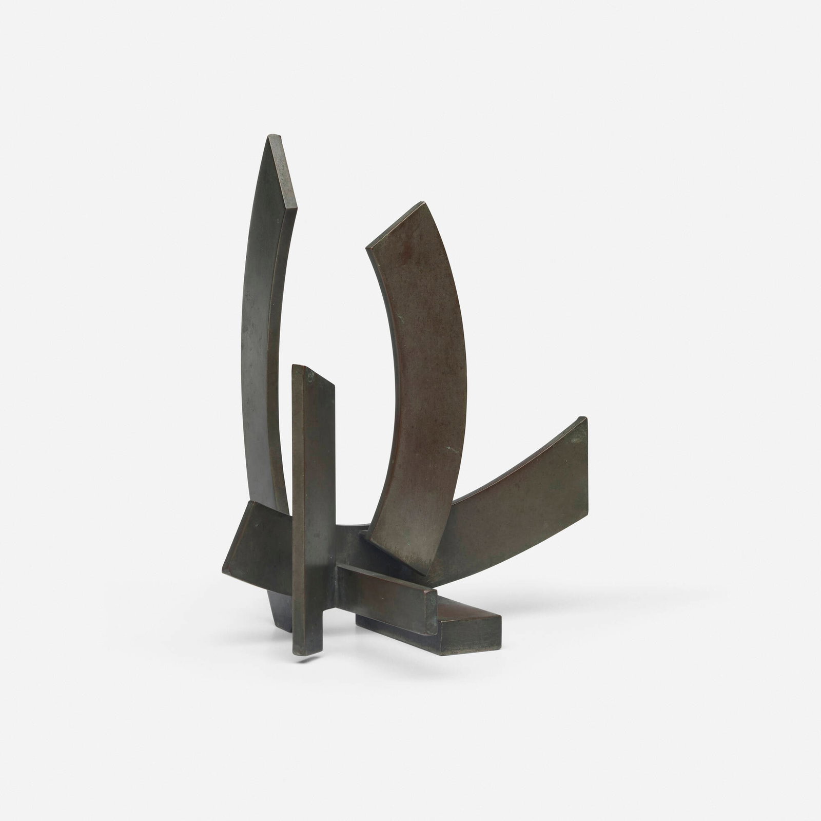 Marino Di Teana, Universite: Marino Di Teana Universite 1958-63 / c. 1984 welded carbon steel 8.75 h x 7.25 w x 7.25 d in (22 x 18 x 18 cm) The present work is a maquette for a larger sculpture that the artist intended to
