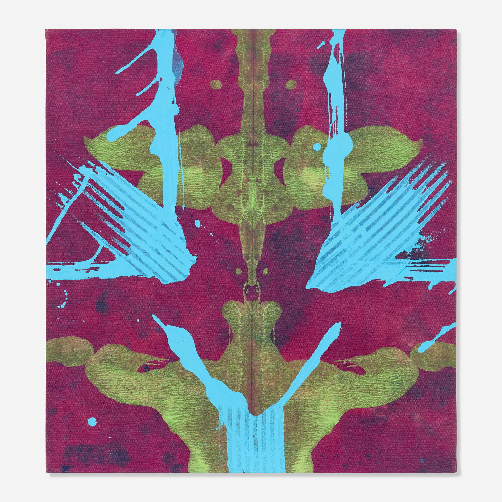 Paul Reed, Vega: Paul Reed Vega 1996 acrylic on canvas 26 h x 24 w in (66 x 61 cm) Signed, titled, and dated to verso 'Vega Paul Reed March 20 1996'. Provenance: The Artist | Thence by descent This work