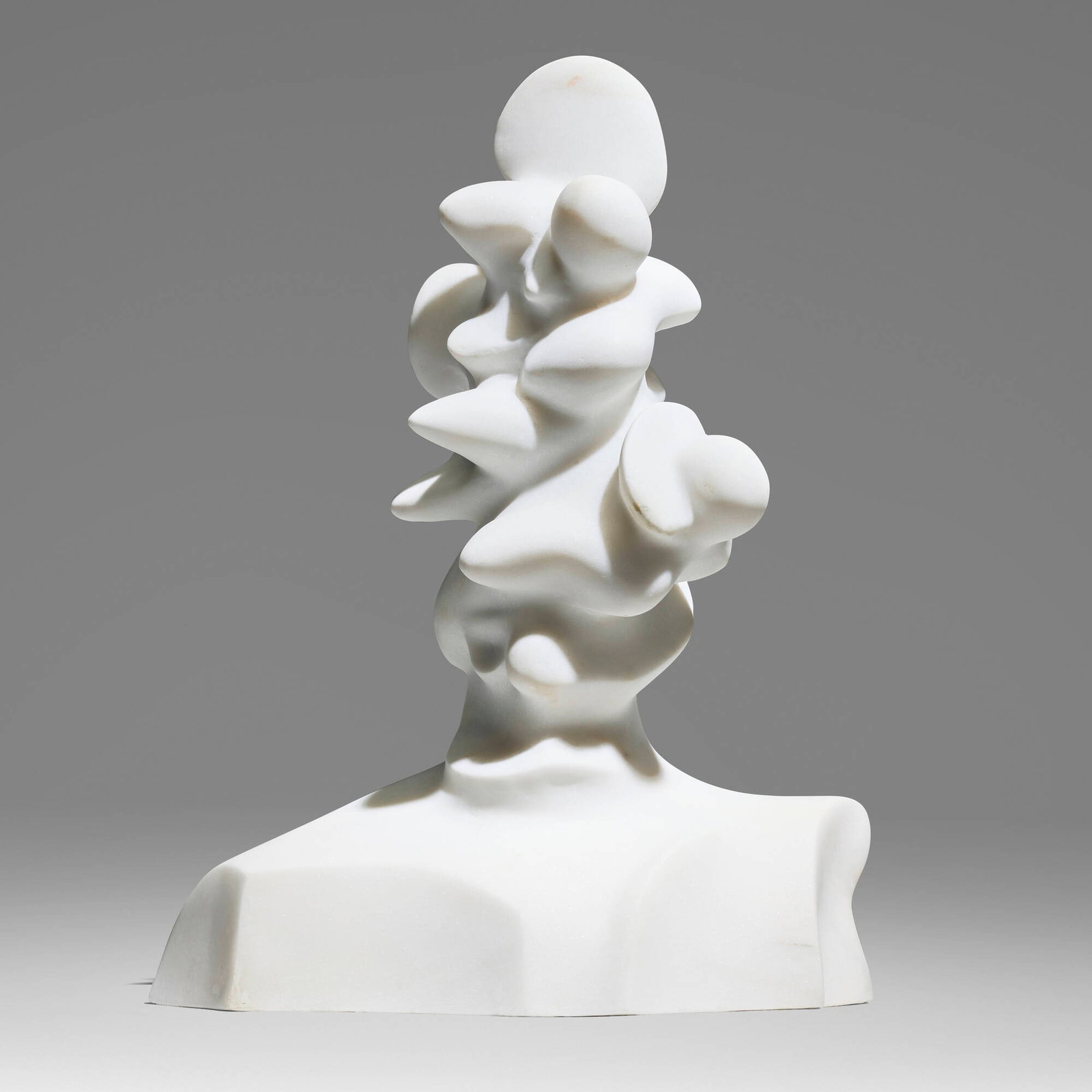 Saint Clair Cemin, Deleuze: Saint Clair Cemin Deleuze 2014 alabaster 23 h x 18 w x 13 d in (58 x 46 x 33 cm) Provenance: The Artist?| Paul Kasmin Gallery, New York | Private Collection, United States?| Acquired from the