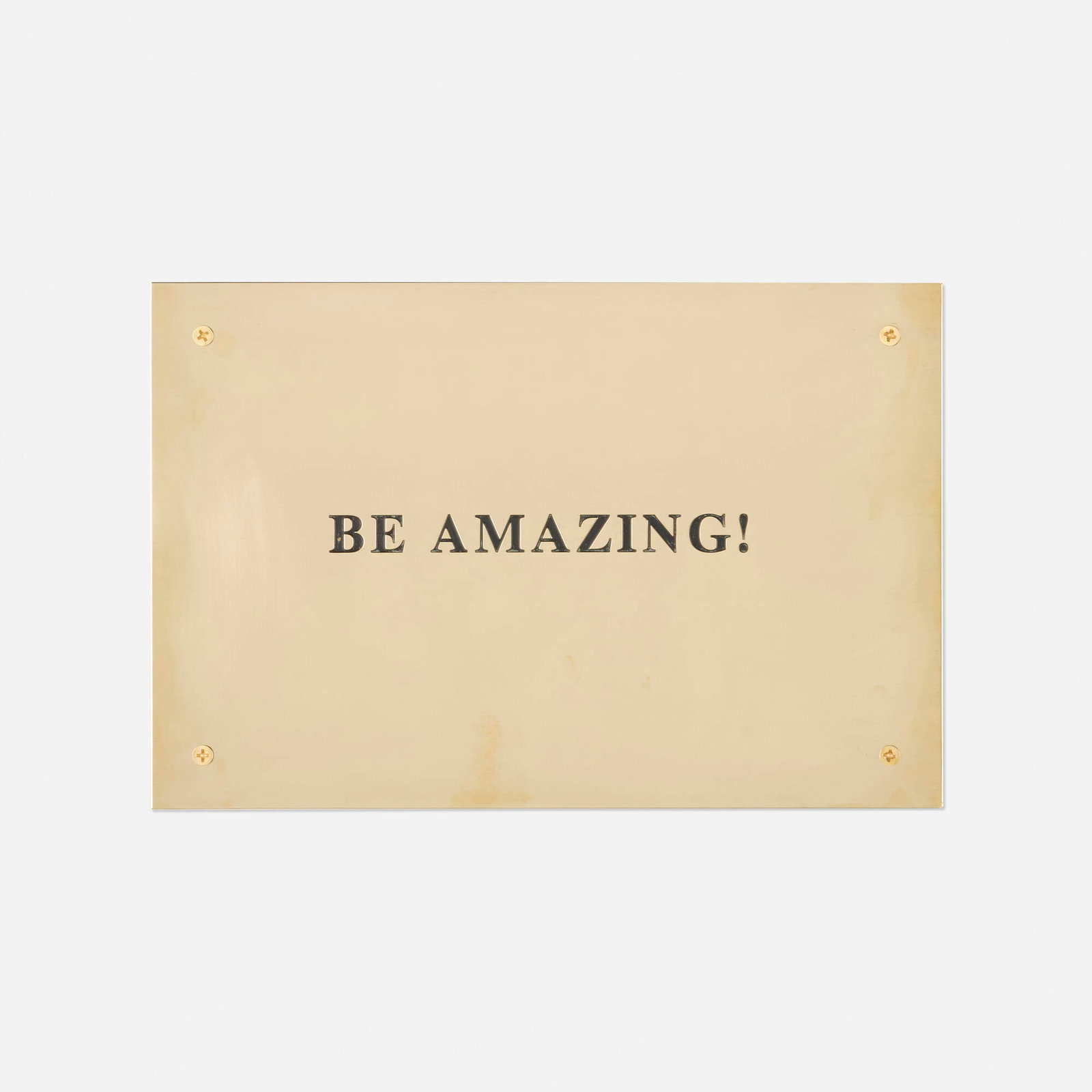 Sylvie Fleury, BE AMAZING! (1 of 4)