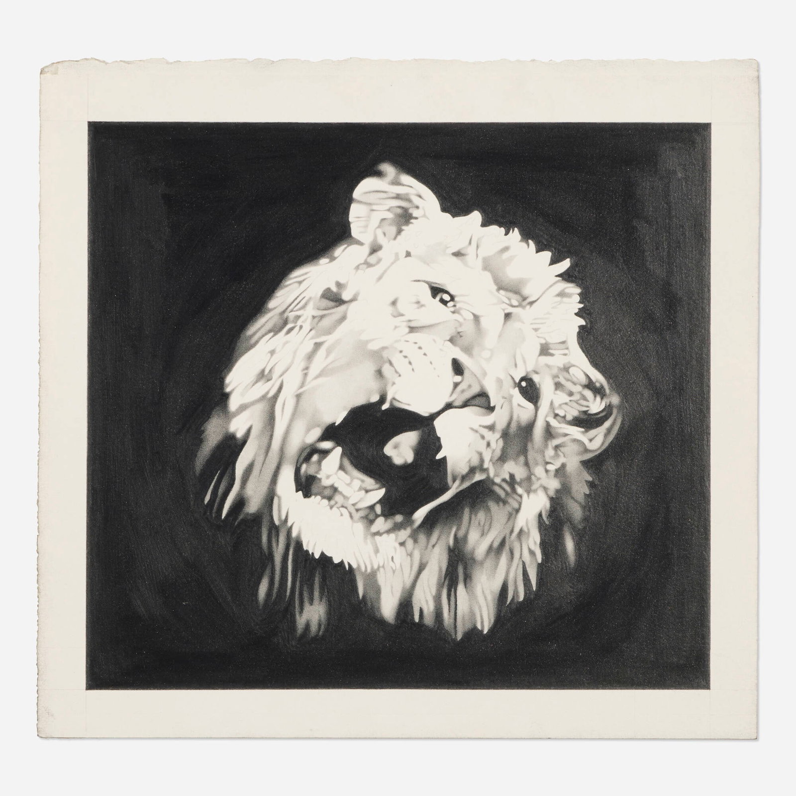Banks Violette, no title/(MGM): Banks Violette no title/(MGM) 2022 graphite on paper 14.5 h x 14.5 w in (37 x 37 cm) Signed and dated to verso 'Banks Violette 2022'. Provenance: Gladstone Gallery, New York | Acquired from the