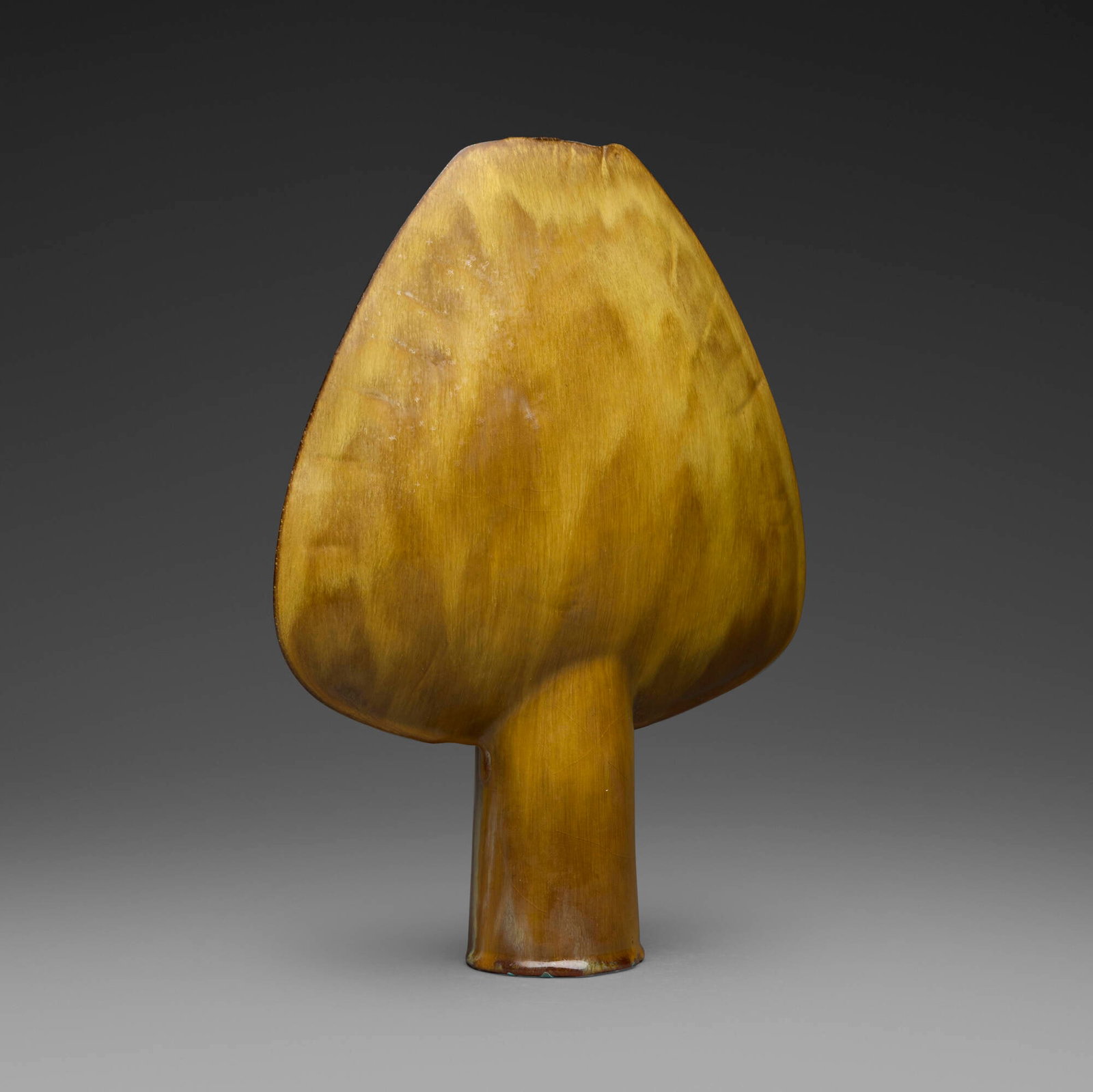 Otto Natzler, Trapezoidal open disk form - 2