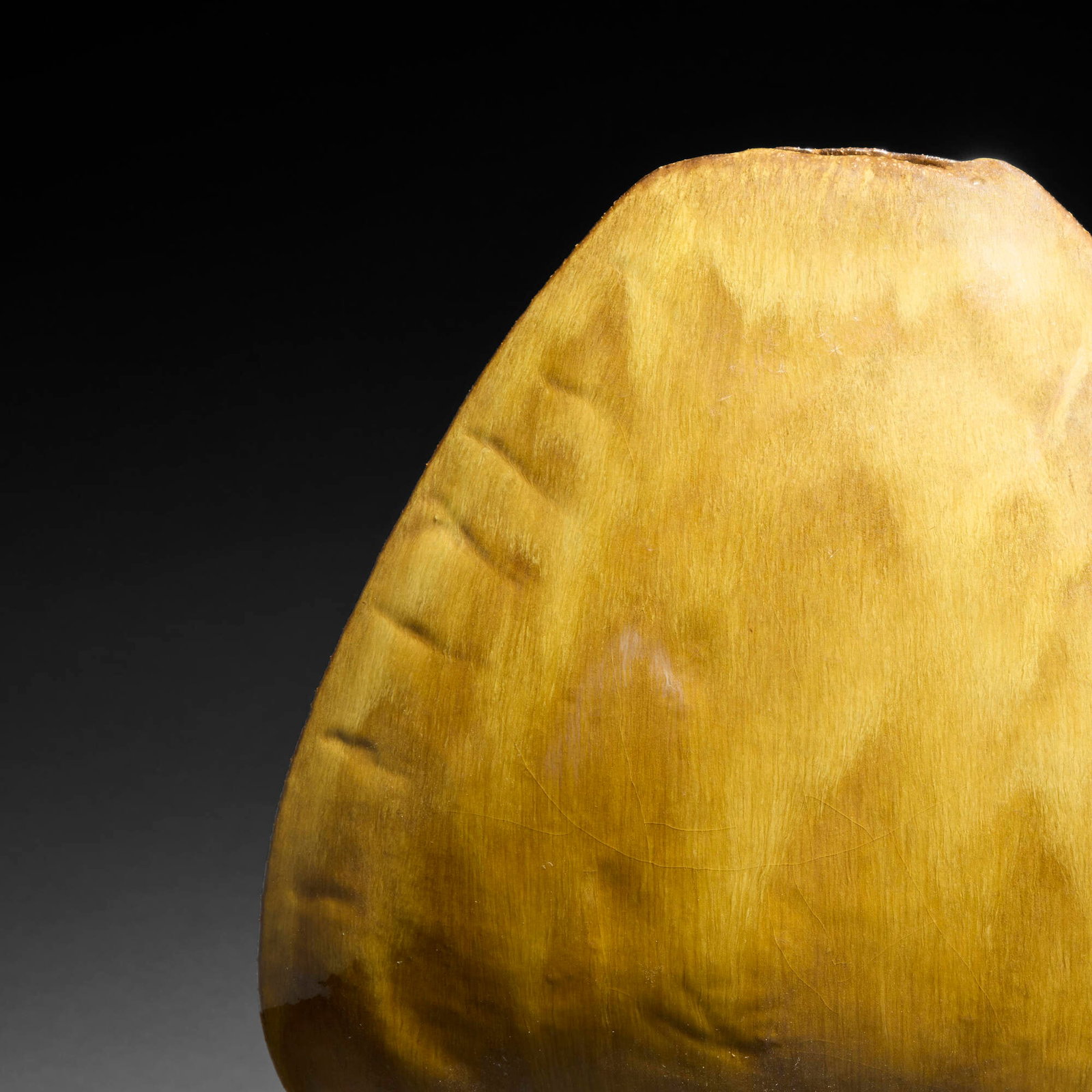 Otto Natzler, Trapezoidal open disk form - 4