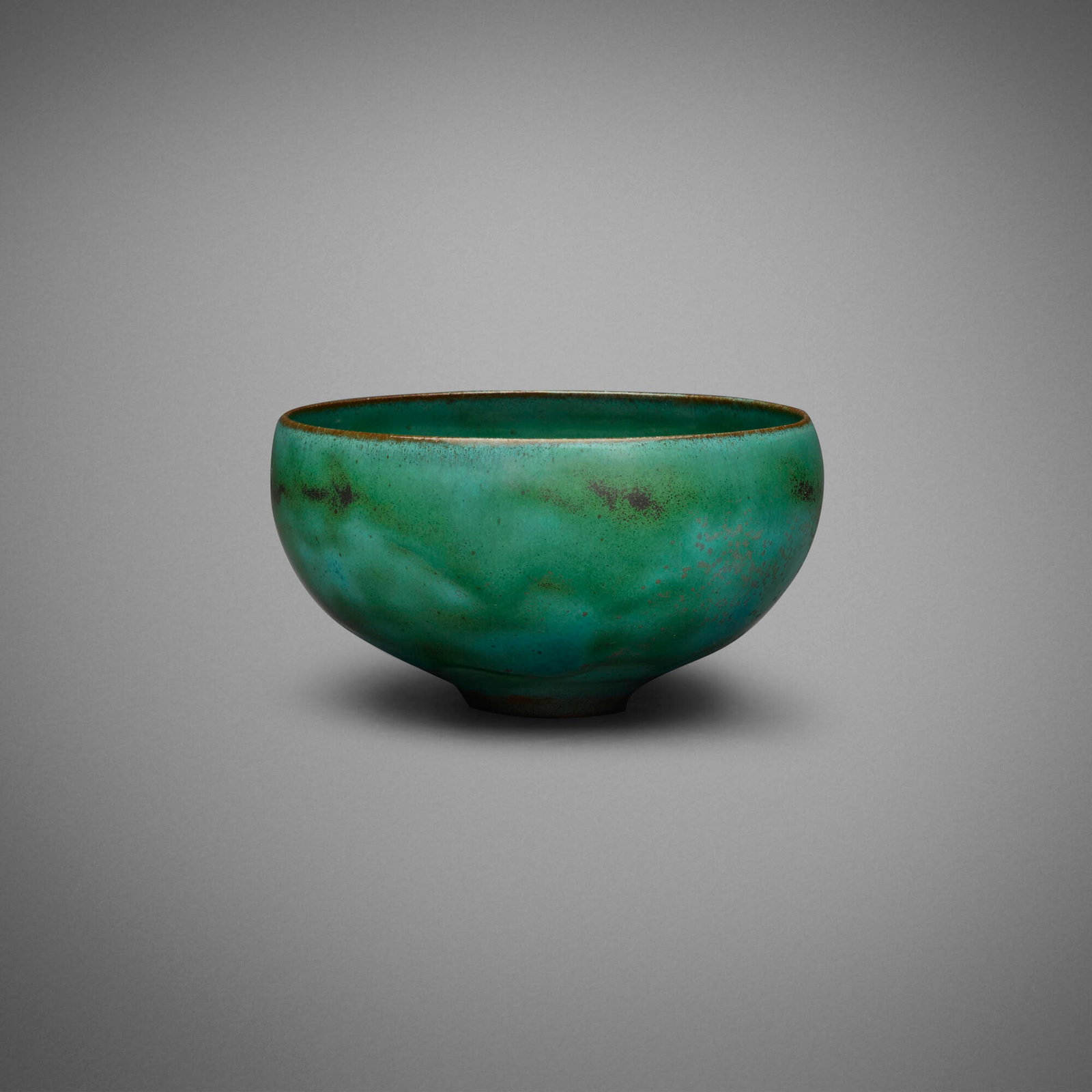 Gertrud and Otto Natzler, Round bowl (1 of 5)
