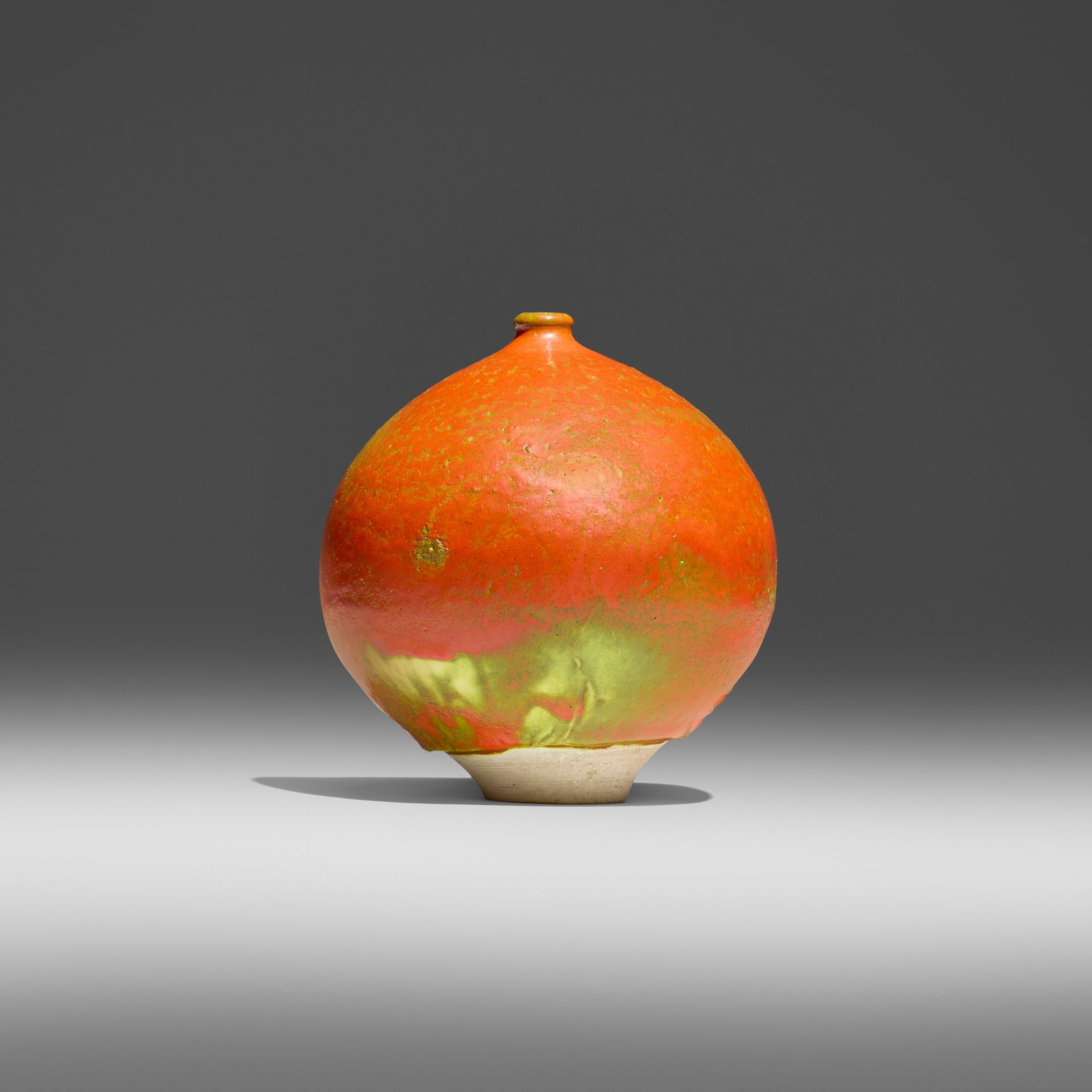 Doyle Lane, Weed pot: Doyle Lane Weed pot c. 1960-1978 glazed earthenware 4.5 h x 4 dia in (11 x 10 cm) Incised signature to underside 'Lane'. This work will ship from Los Angeles, California.