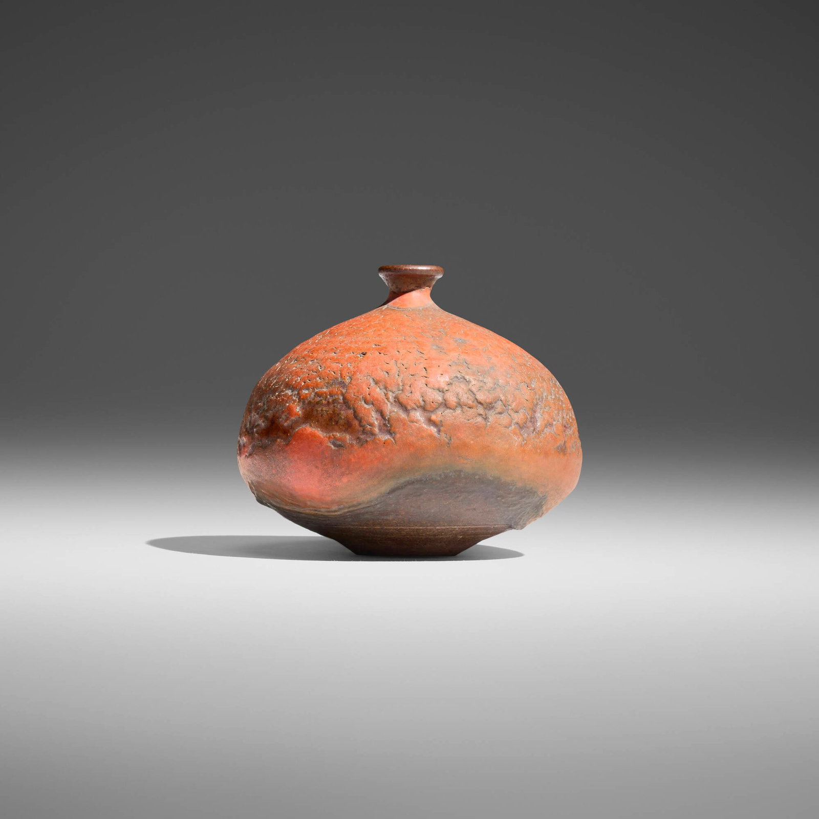 Doyle Lane, Weed pot: Doyle Lane Weed pot c. 1960-1978 glazed stoneware 2.2 h x 3 dia in (6 x 8 cm) Incised signature to underside 'Lane'. Provenance: Private Collection, Los Angeles This work will ship from Los