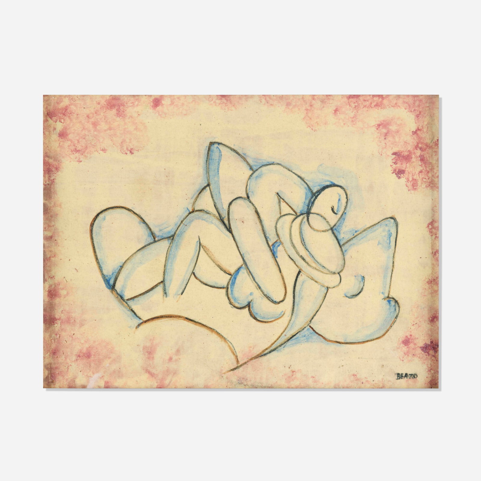Beatrice Wood, Untitled (Nude) (1 of 4)