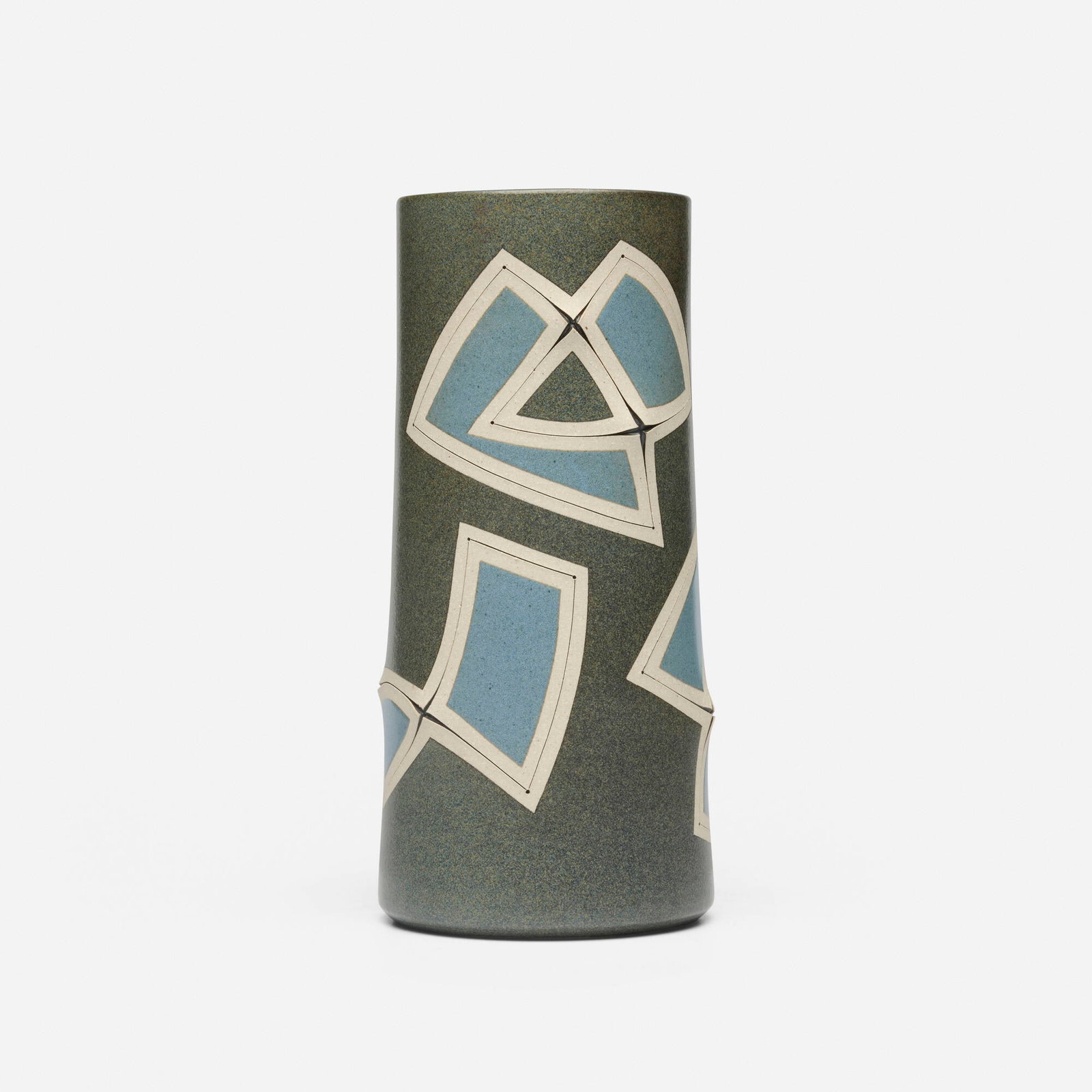 Gustavo Perez, Vase: Gustavo Perez Vase 2010 glazed stoneware 11.625 h x 5.375 dia in (30 x 14 cm) Glazed signature and date to underside 'GP 2010-22'. This work will ship from Lambertville, New Jersey.