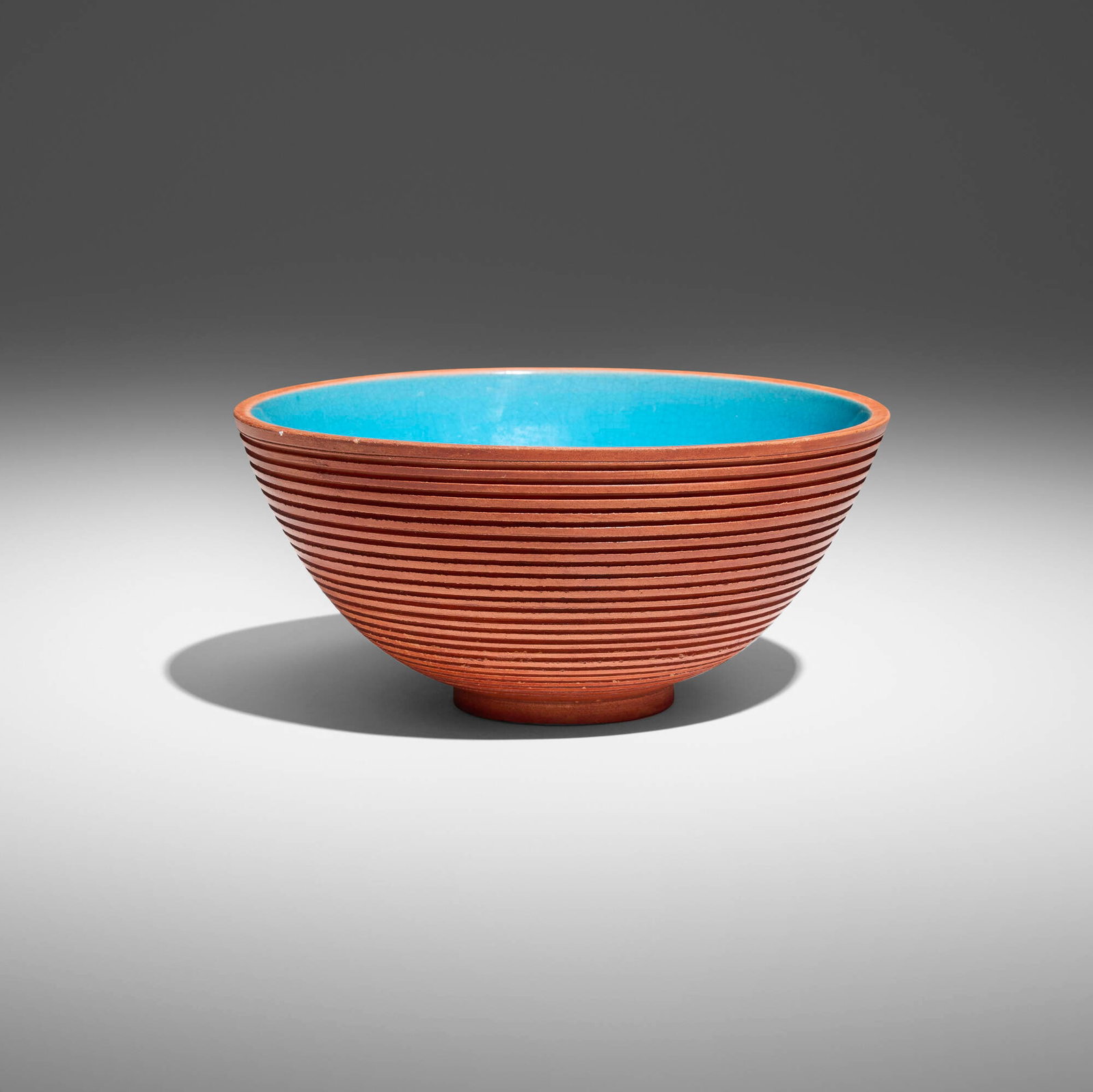 Laura Andreson, Ribbed footed bowl (1 of 5)
