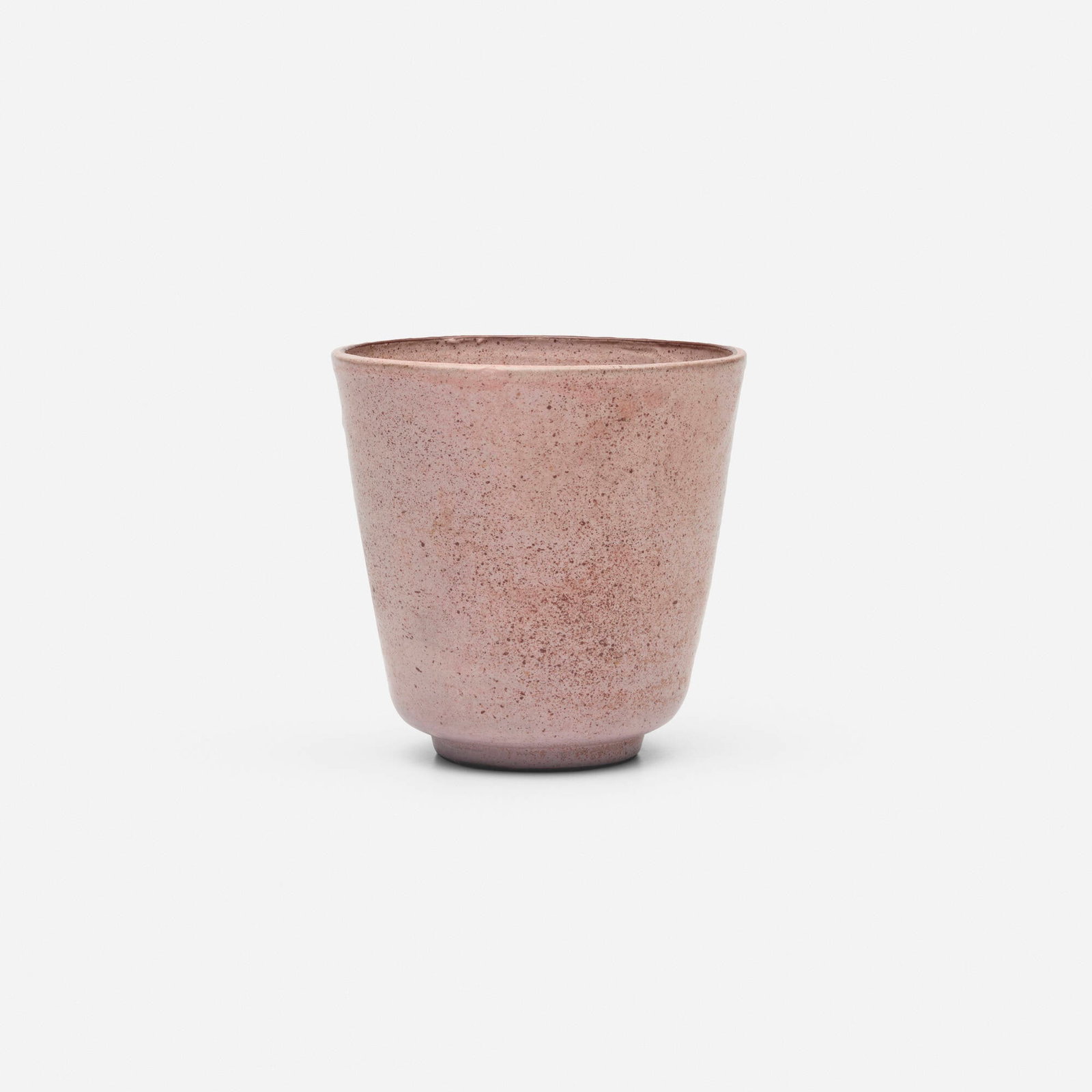 Laura Andreson, Vase: Laura Andreson Vase 1948 glazed stoneware 4.625 h x 4.75 dia in (12 x 12 cm) Incised signature and date to underside 'Laura Andreson '48'. This work will ship from Lambertville, New