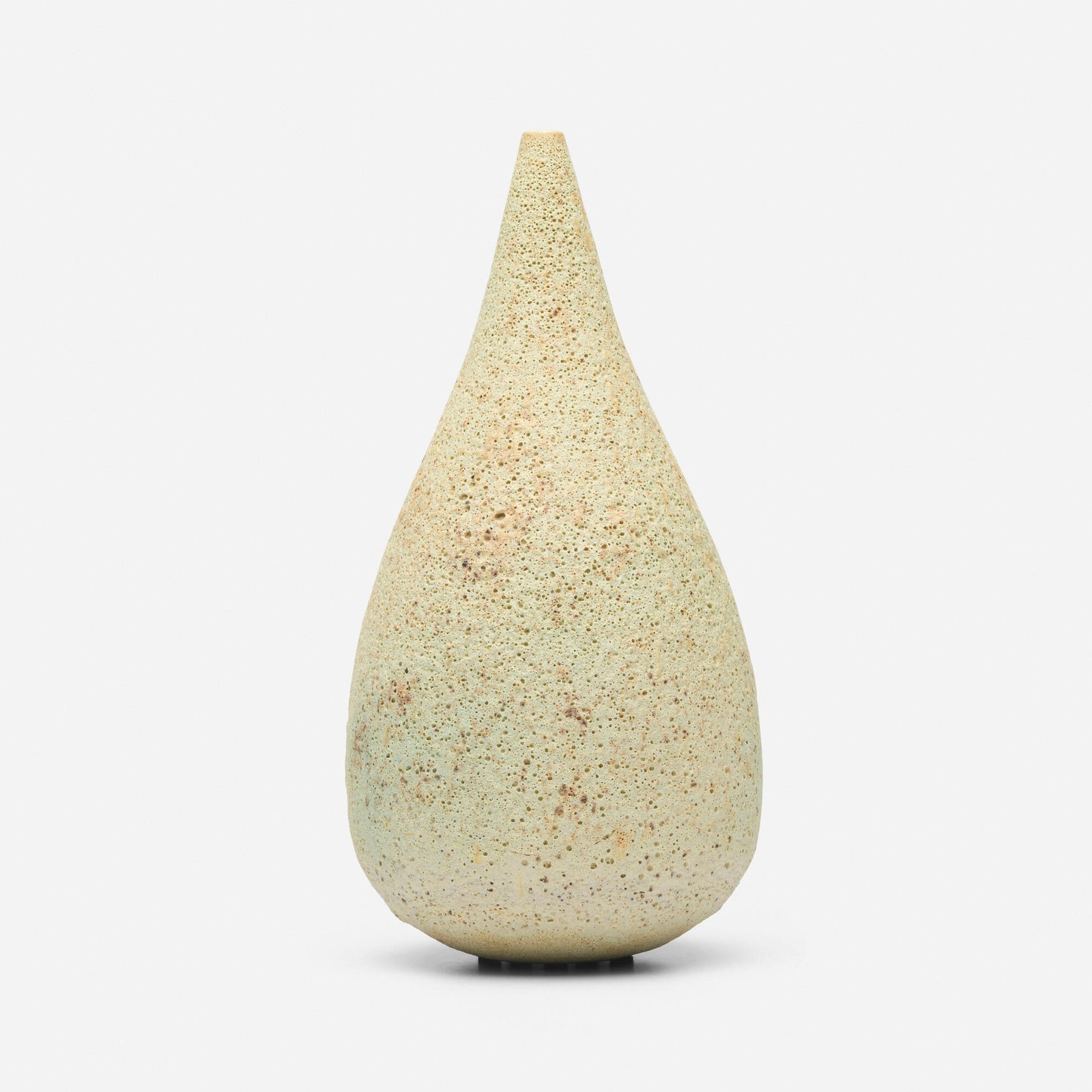 James Lovera, Vase: James Lovera Vase volcanic-glazed earthenware 13.5 h x 7 dia in (34 x 18 cm) Incised signature to underside 'Lovera'. This work will ship from Lambertville, New Jersey.