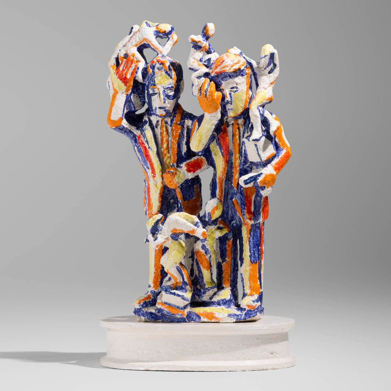 Viola Frey, Two Men and Figurines (1 of 5)
