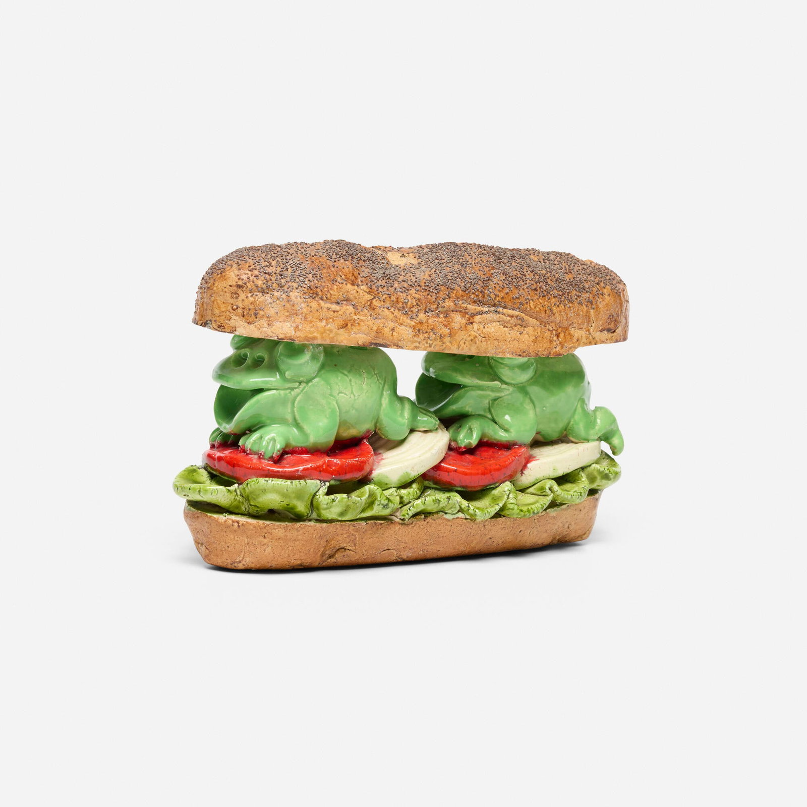 David Gilhooly, Frog Sandwich (1 of 6)