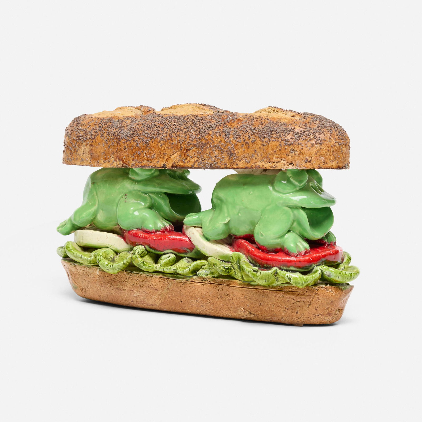 David Gilhooly, Frog Sandwich - 3