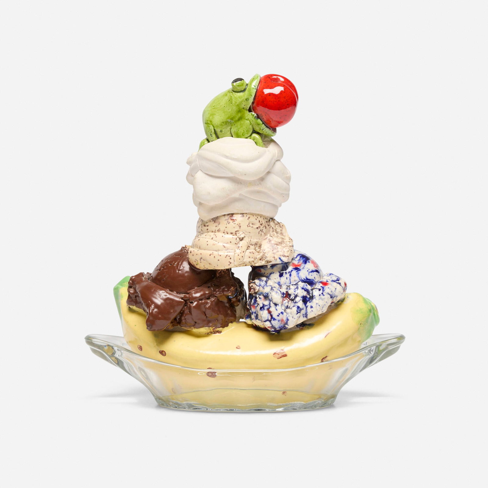 David Gilhooly, Frog Banana Split Sundae - 3
