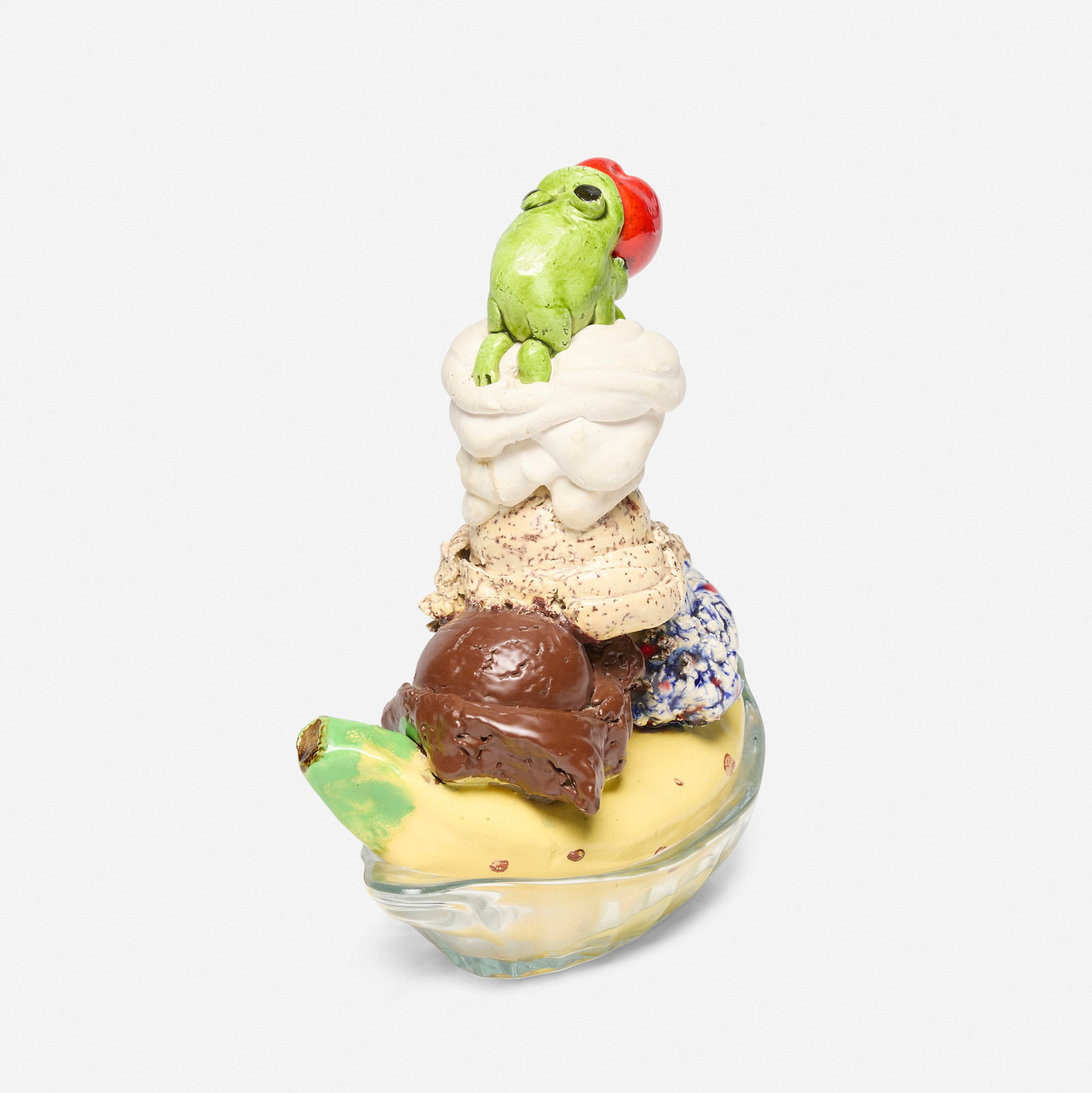 David Gilhooly, Frog Banana Split Sundae - 4