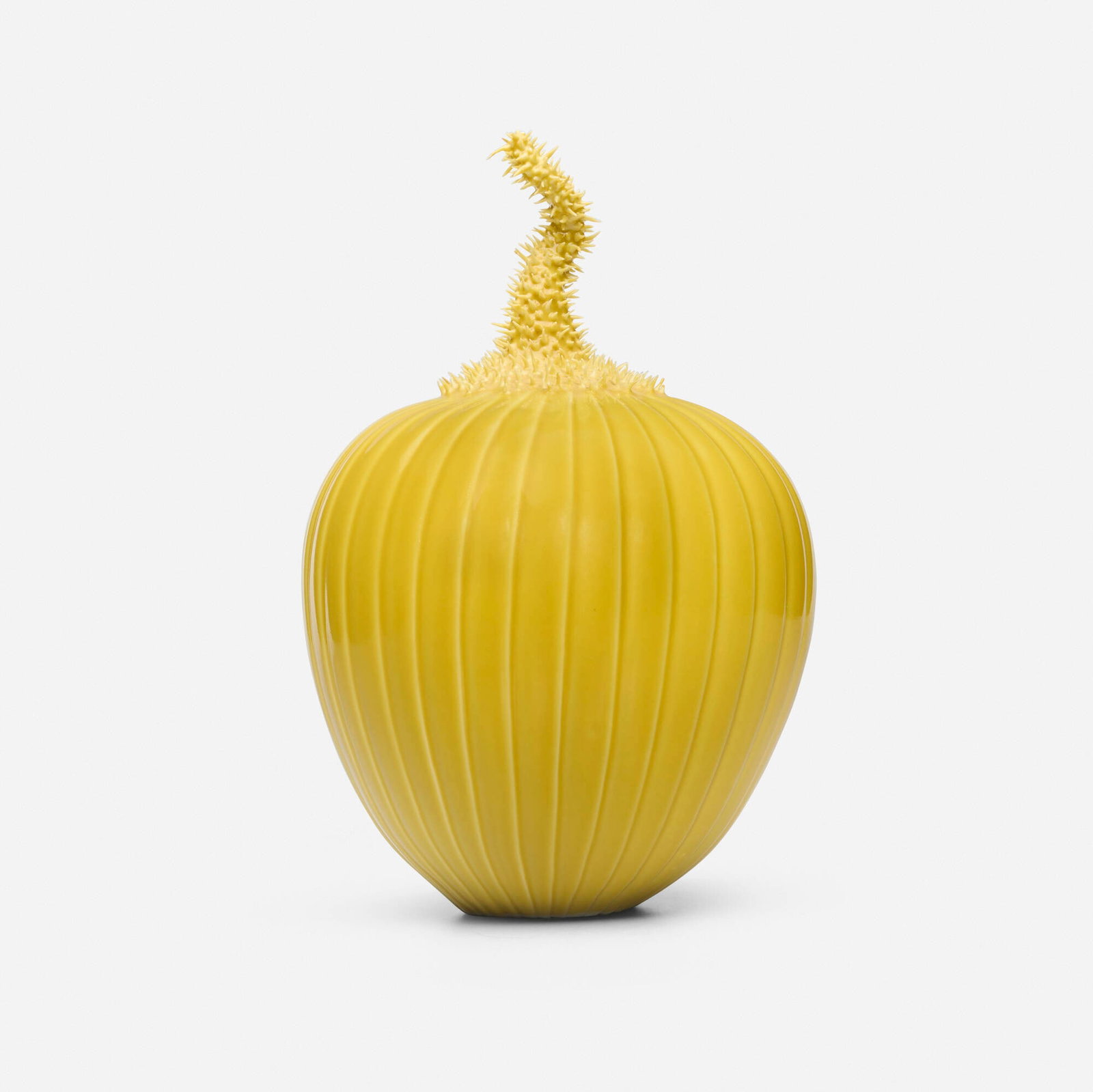 Cliff Lee, Imperial Yellow Prickly Melon vase (1 of 5)