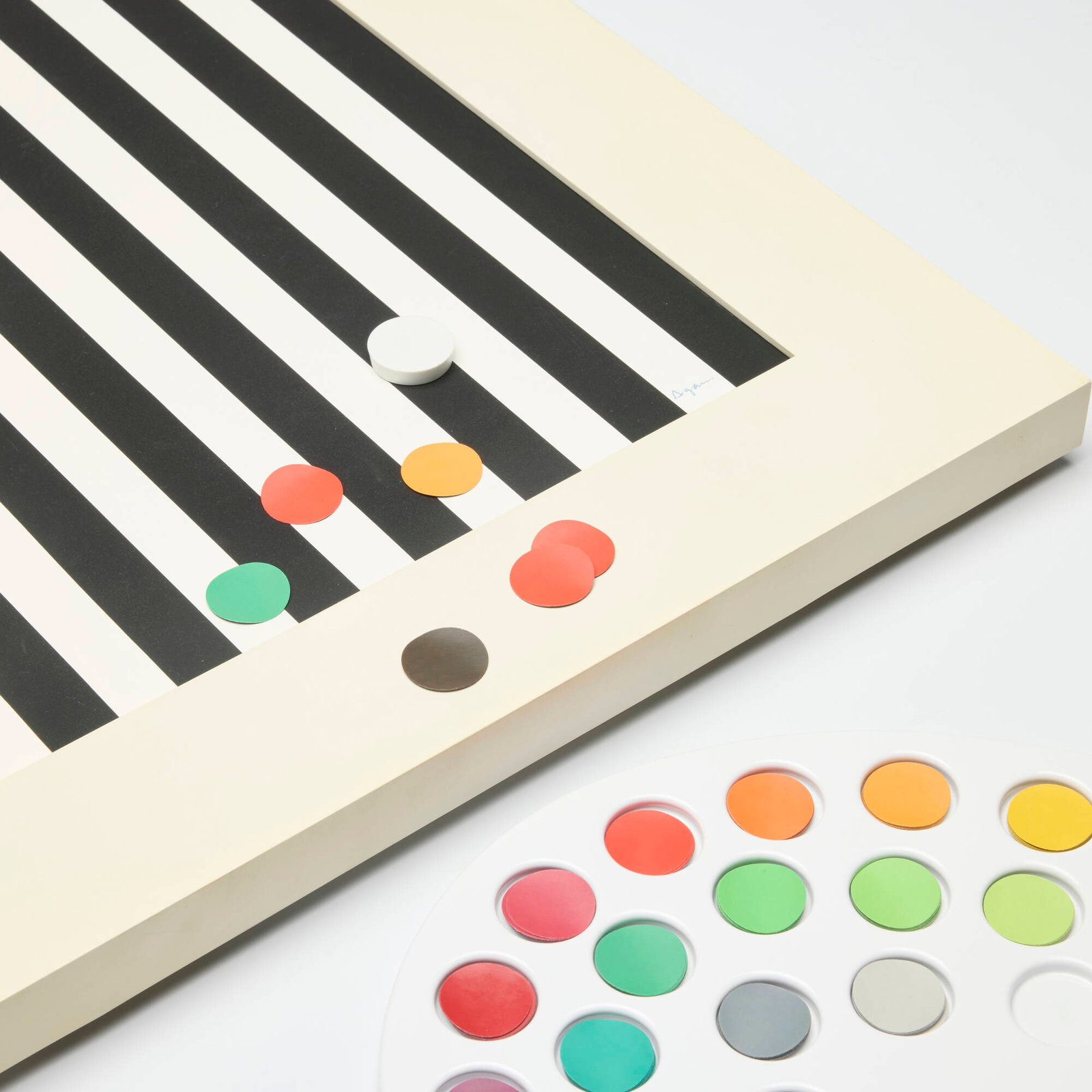 Yaacov Agam, Transformable Dialogue 2 - 3