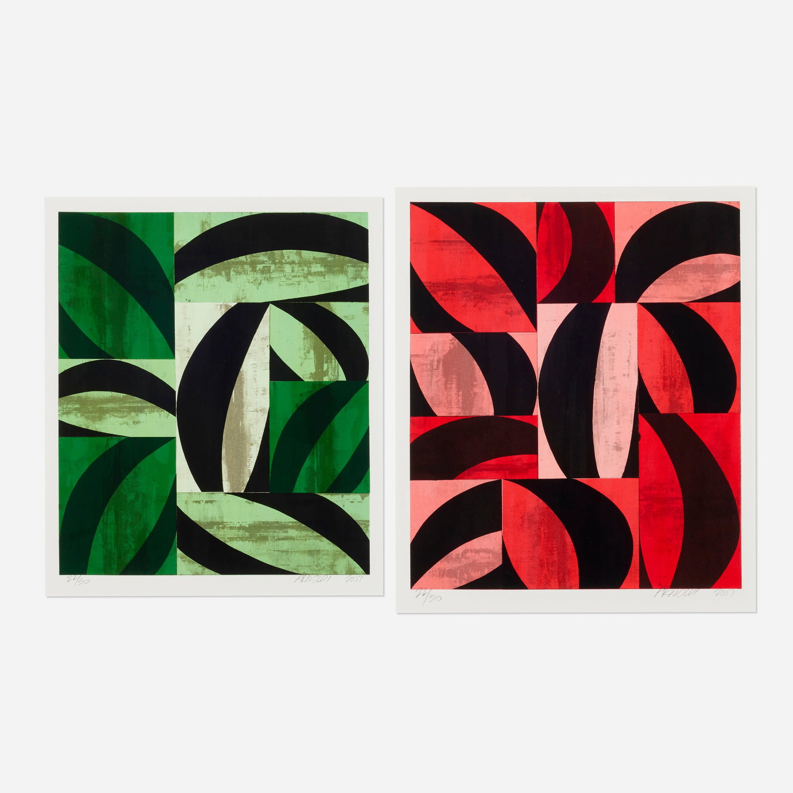 Charles Arnoldi, Tanker; Brig (two works) (1 of 2)