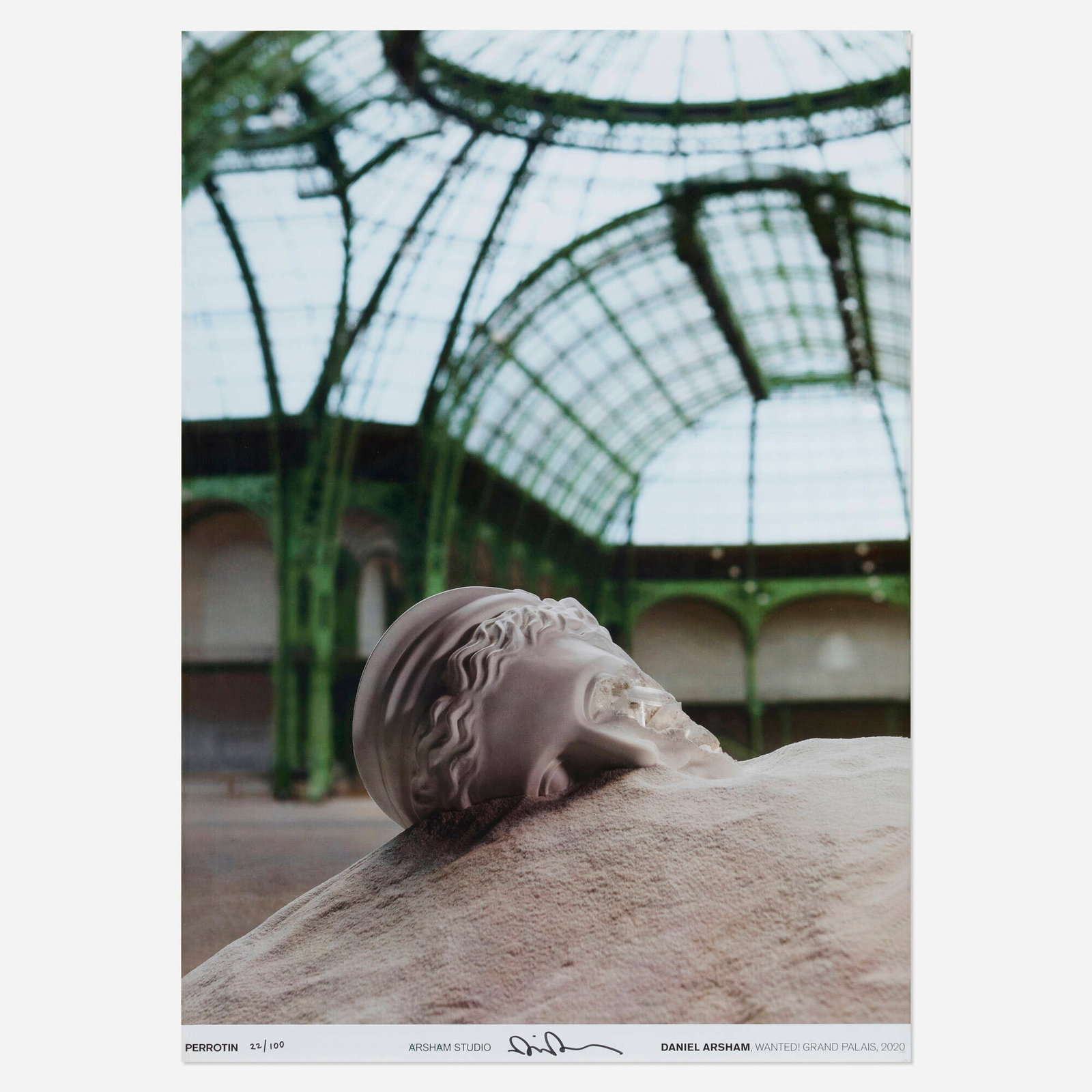 Daniel Arsham, Wanted! Grand Palais (1 of 3)