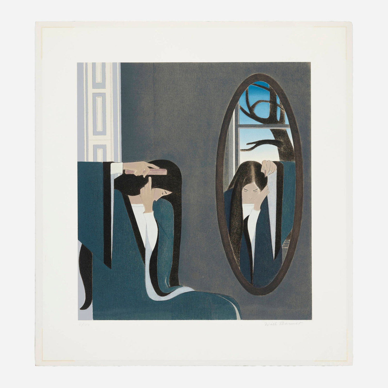 Will Barnet, Combing - 2