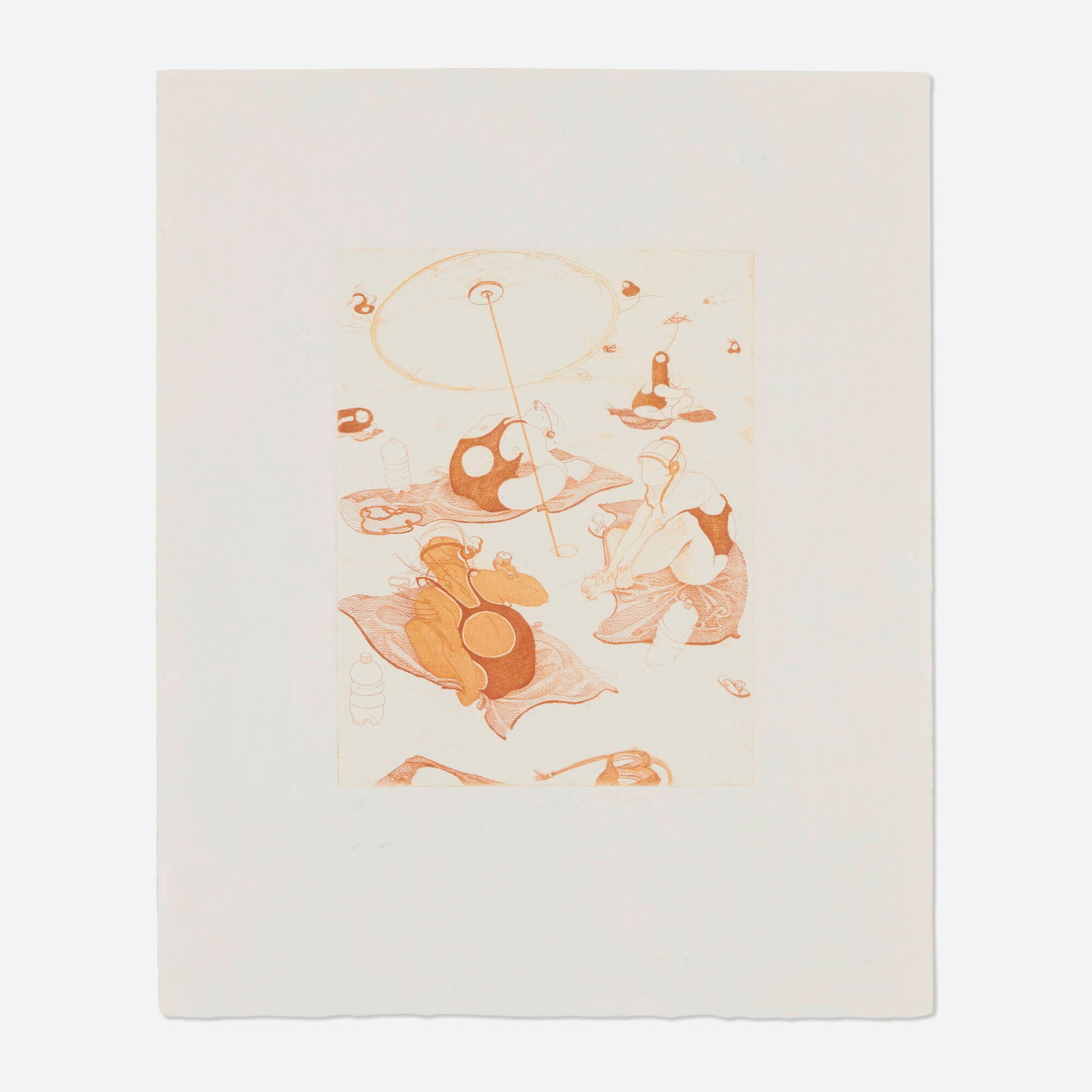 Inka Essenhigh, Beach Scene (1 of 3)
