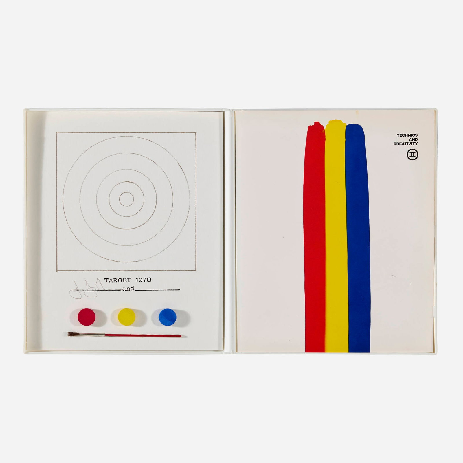 Jasper Johns, Target from Technics and Creativity (1 of 3)