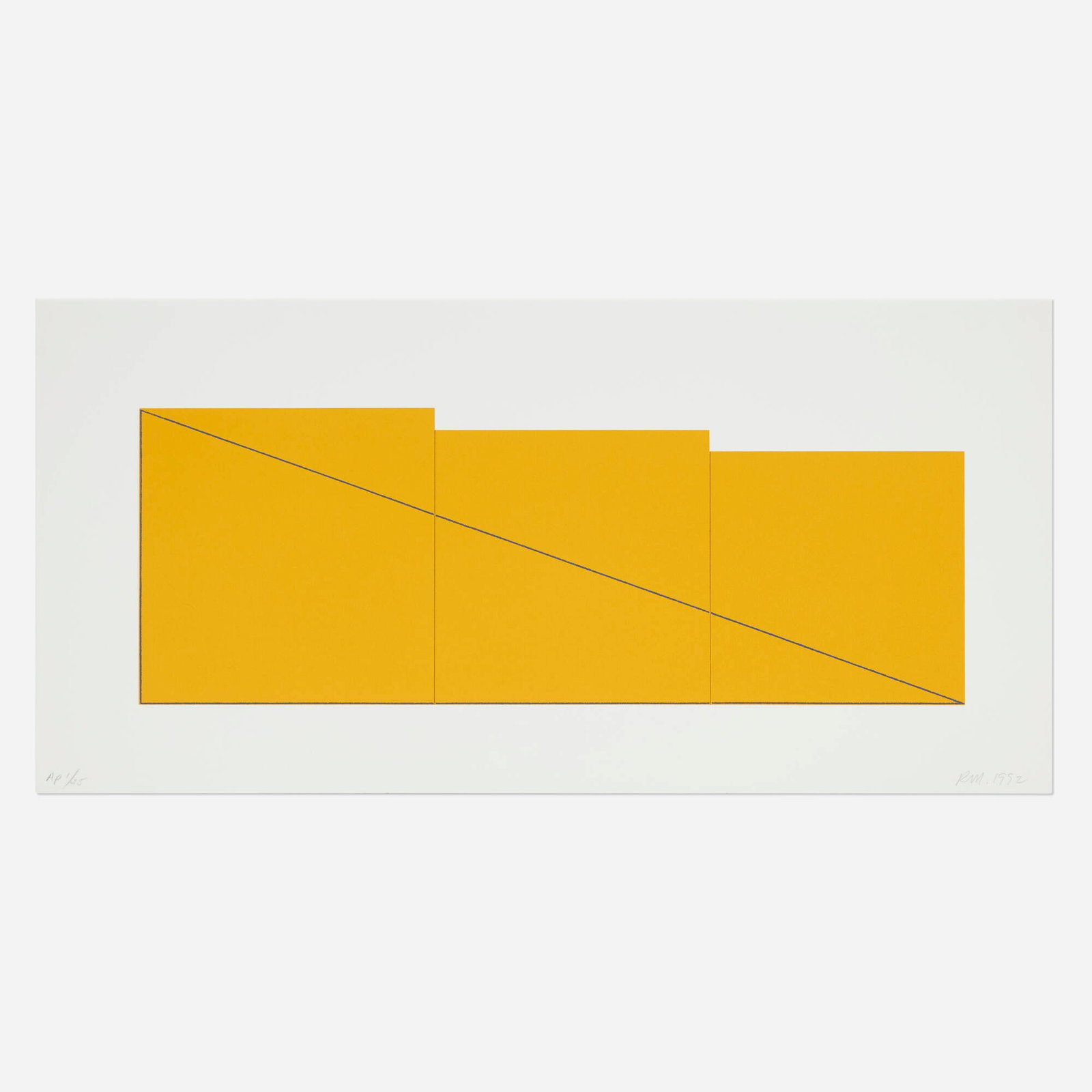 Robert Mangold, Untitled (from the A Book of Silk Screen Prints portfolio) (1 of 2)