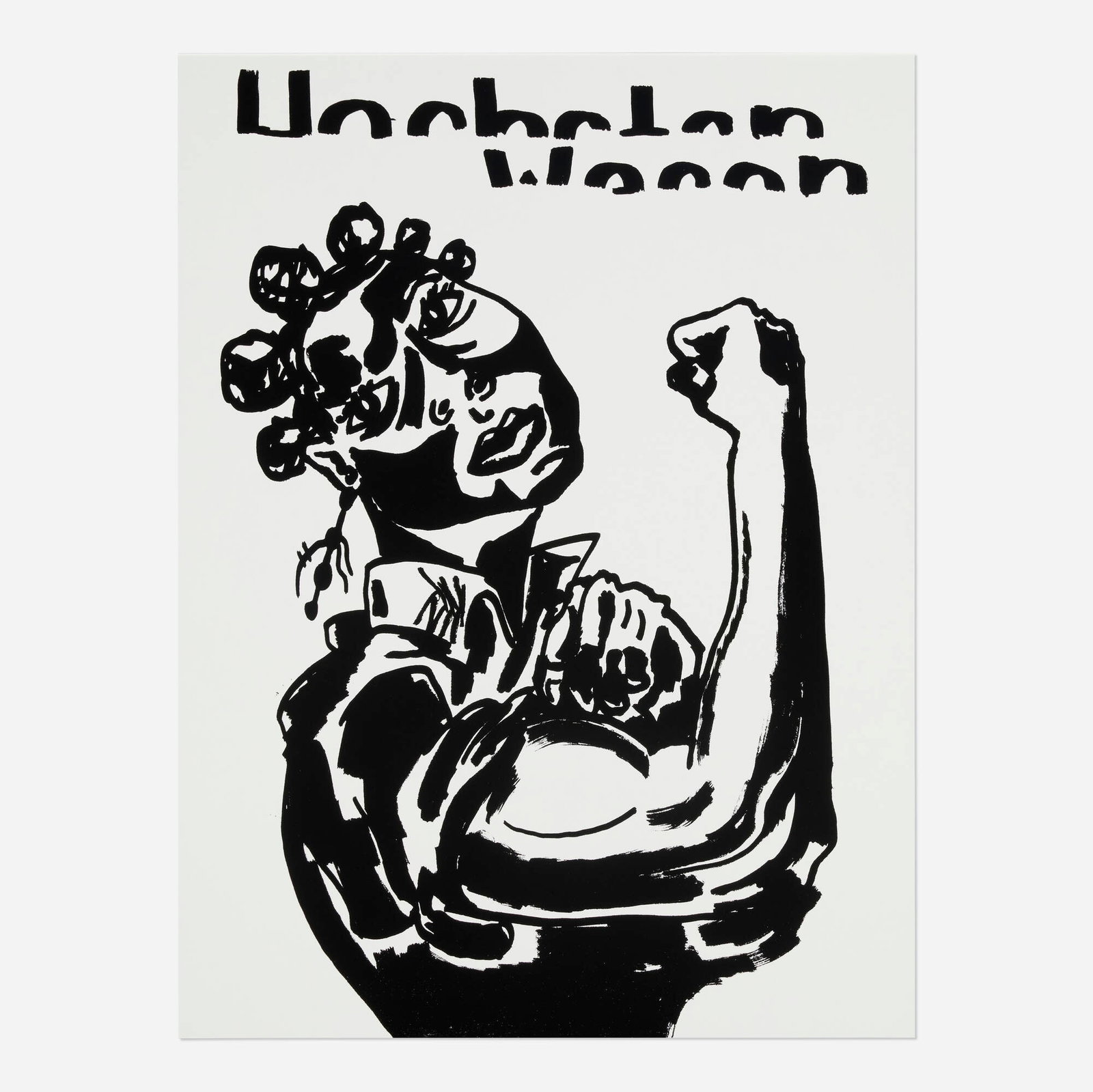 Walter Price, Untitled (from the 2018 White Columns Print Portfolio): Walter Price Untitled (from the 2018 White Columns Print Portfolio) 2018 screenprint 24 h x 18 w in (61 x 46 cm) Signed, dated, and numbered to verso 'Walter Price 2018 16/100'. This work