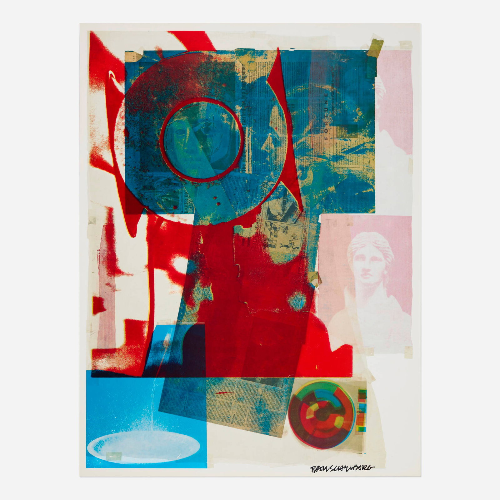 Robert Rauschenberg, Quarry Local One: Robert Rauschenberg Quarry Local One 1968 offset lithograph in colors image: 33.375 h x 24.75 w in (85 x 63 cm) sheet: 34.5 h x 25.875 w in (88 x 66 cm) This work is from the edition of 850
