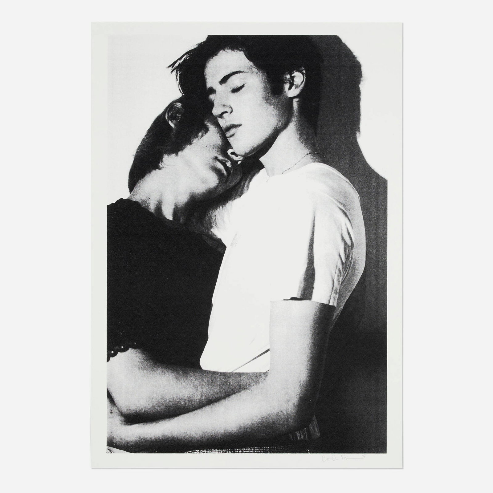 Collier Schorr, Untitled (from the 2018 White Columns Print Portfolio): Collier Schorr Untitled (from the 2018 White Columns Print Portfolio) 2018 screenprint image: 28.25 h x 18.875 w in (72 x 48 cm) sheet: 30.125 h x 21 w in (77 x 53 cm) Signed and dated to lower edge
