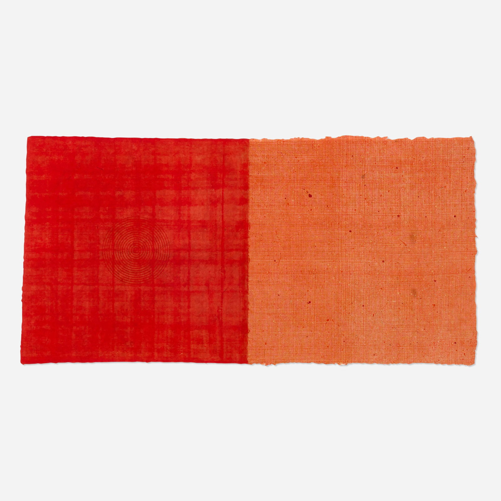 David Shapiro, Clearing 5: David Shapiro Clearing 5 2005 lithograph, collagraph and aquatint in colors 20 h x 40.25 w in (51 x 102 cm) Signed, titled, and numbered to verso 'Clearing 5 David Shapiro 16/24'. This work