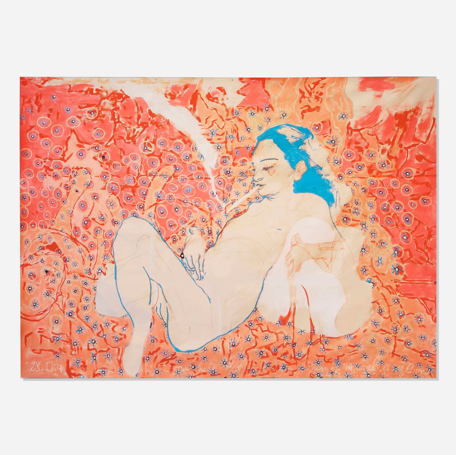 Dasha Shishkin, i don't want any problems, none whatsoever: Dasha Shishkin i don't want any problems, none whatsoever giclee print on canvas 27.5 h x 38 w in (70 x 97 cm) Printed signature to verso 'Dasha Shishkin'. Provenance: Exhibition A, New York |