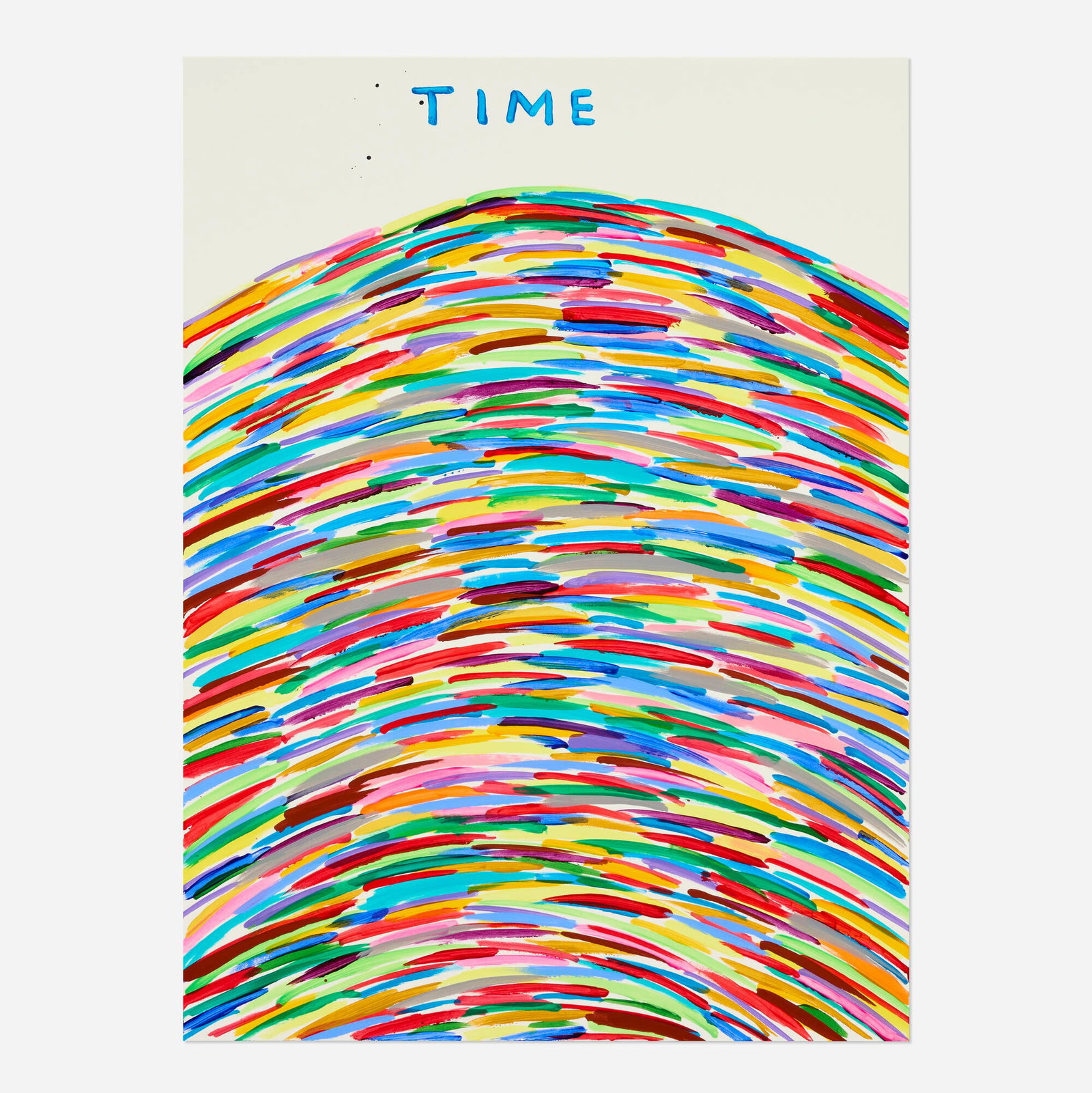 David Shrigley, Untitled (Time) (1 of 2)