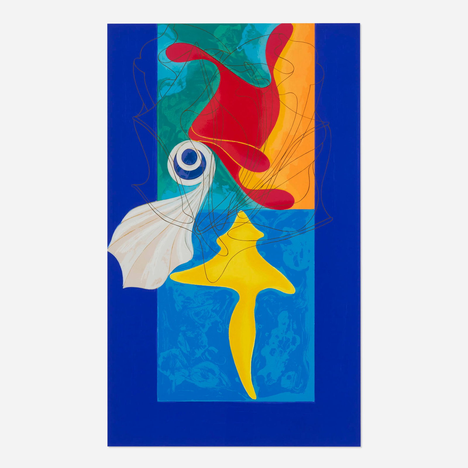 Steven Sorman, i am too: Steven Sorman i am too 2000 screenprint in colors sight: 36.25 h x 21.75 w in (92 x 55 cm) This work is from the edition of 108 published by Lincoln Center Editions, New York. This work will ship