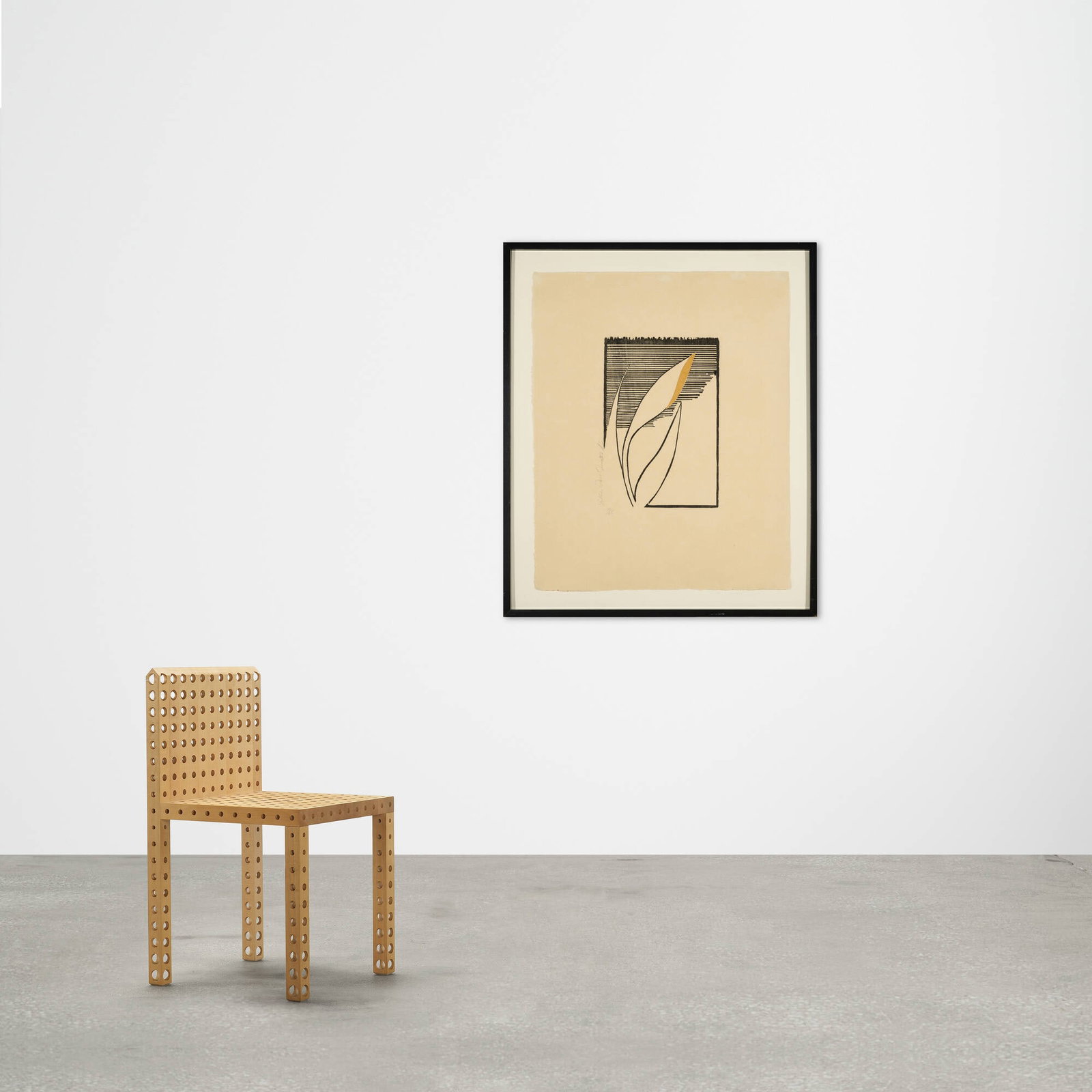 Donald Sultan, Yellow Iris - 3