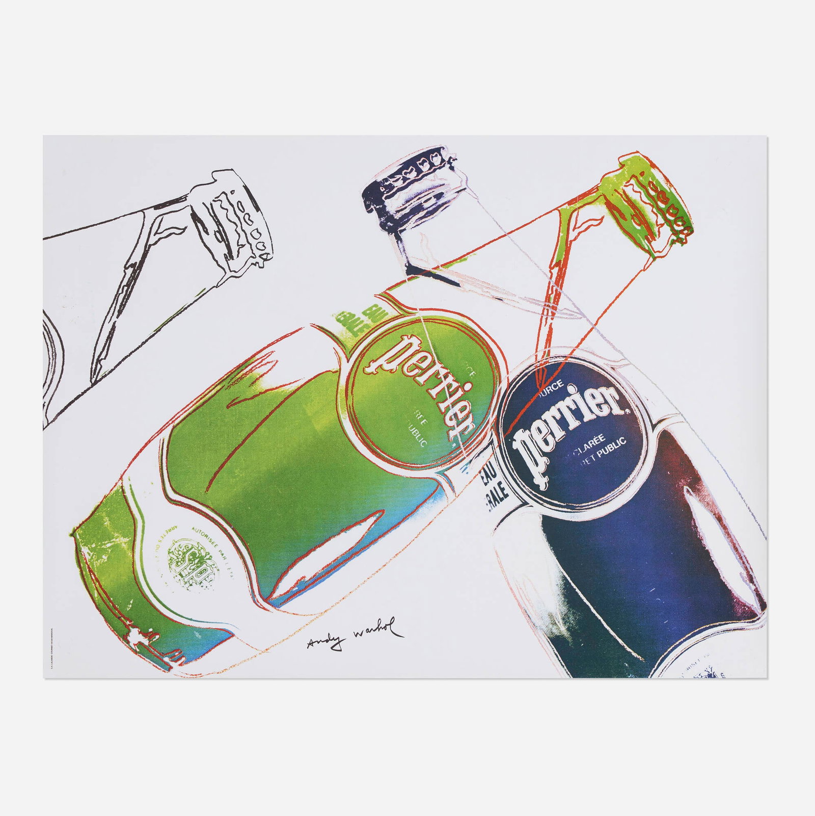 After Andy Warhol, Perrier (1 of 2)