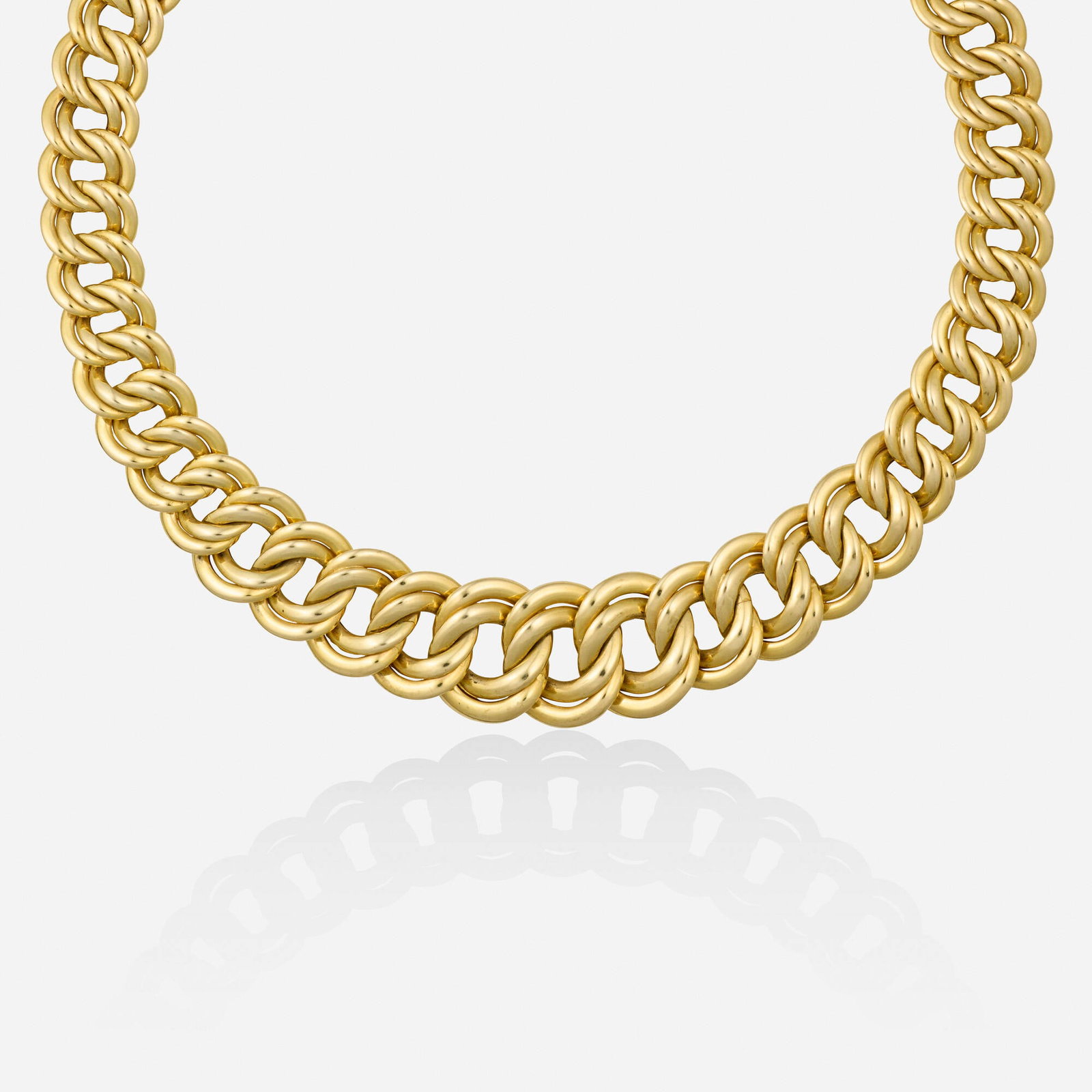 Gold necklace (1 of 2)