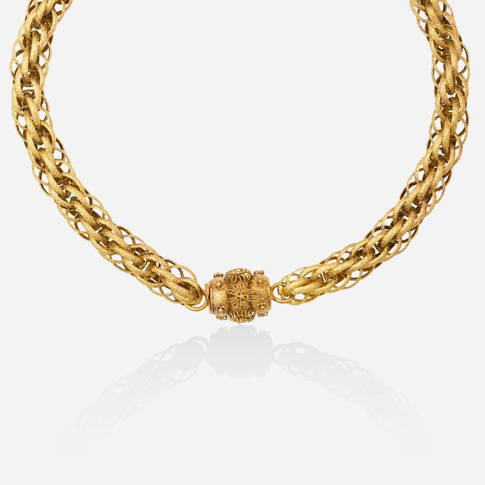 Gold necklace/bracelets (1 of 3)