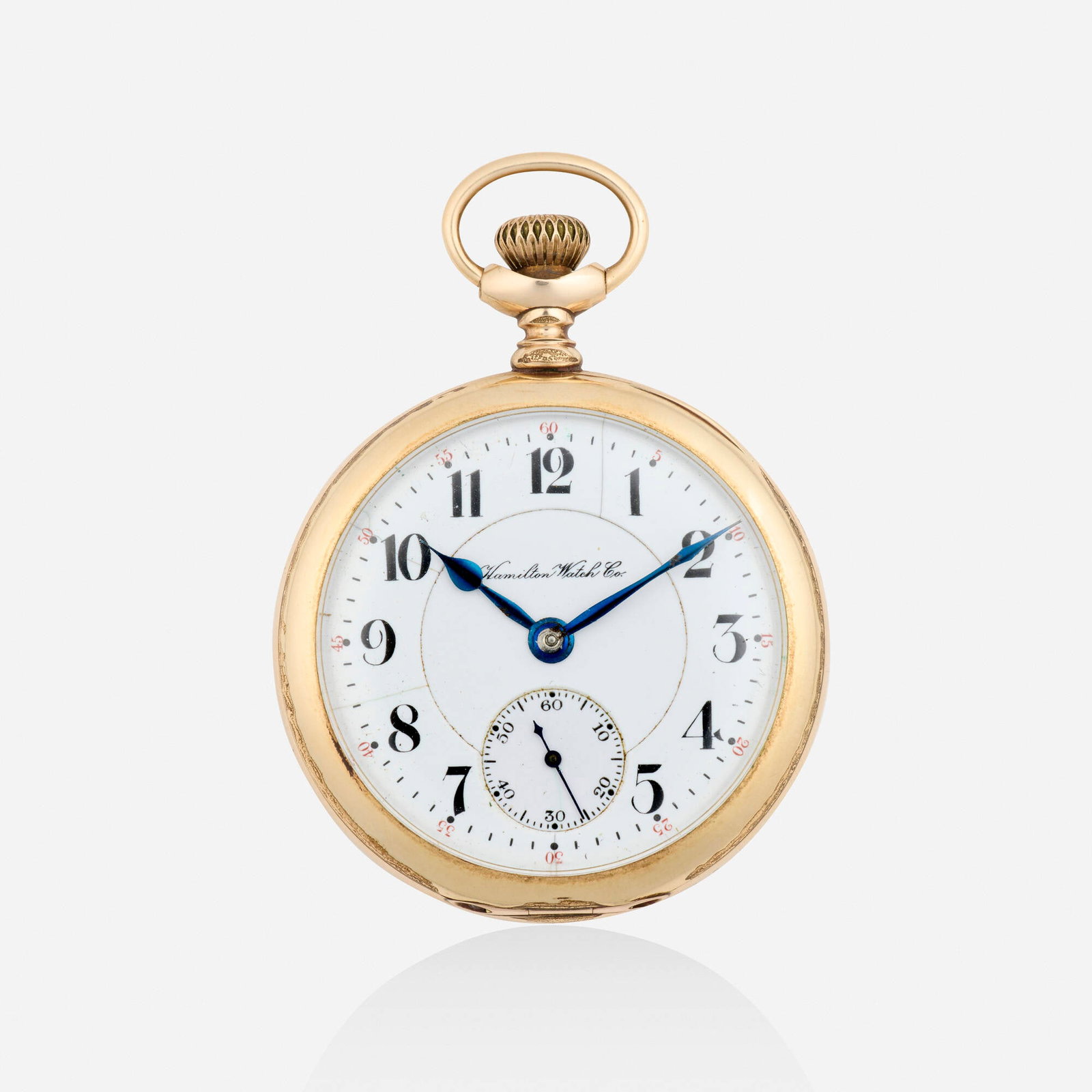 Hamilton, Gold-fill pocket watch (1 of 2)