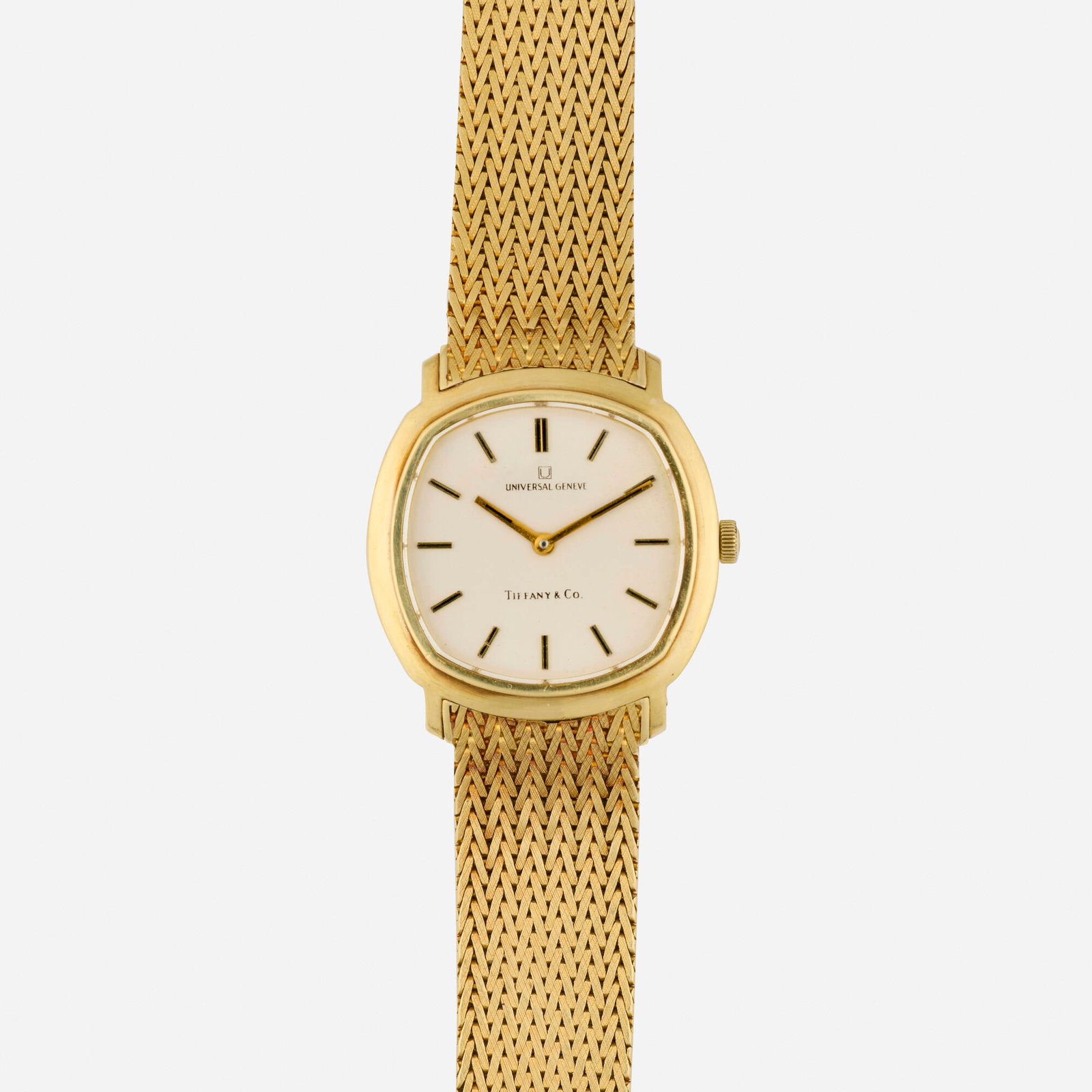 Universal Geneve for Tiffany & Co., Gold wristwatch (1 of 4)