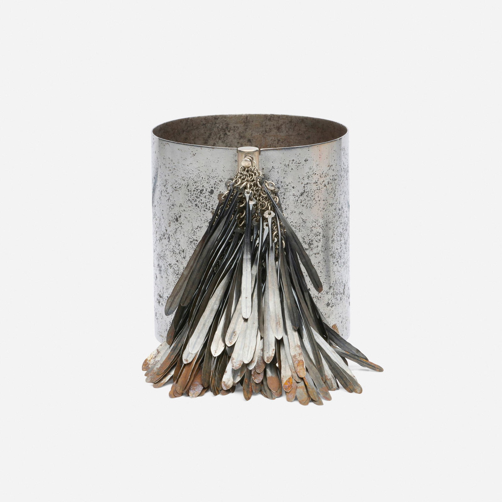 Tone Vigeland, Silver and steel bracelet (1 of 5)