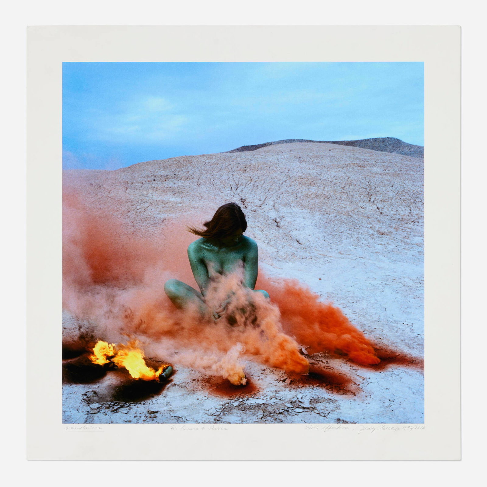 Judy Chicago, Immolation