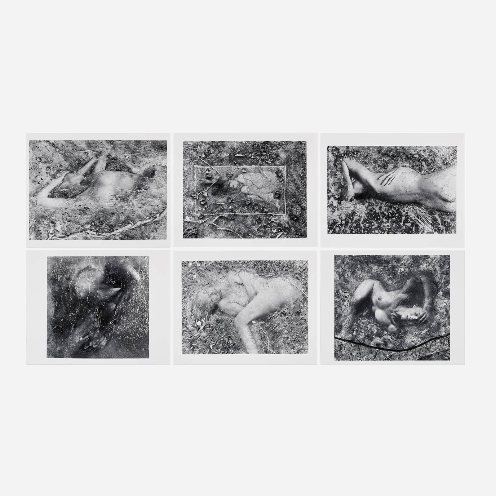 Judy Coleman, A Portfolio of Six Photographs: Judy Coleman A Portfolio of Six Photographs 1988-89 gelatin silver print image (each): 20.5 h x 28.25 w in (52 x 72 cm) sheet (each): 23.5 h x 29.5 w in (60 x 75 cm) Signed, titled, dated and