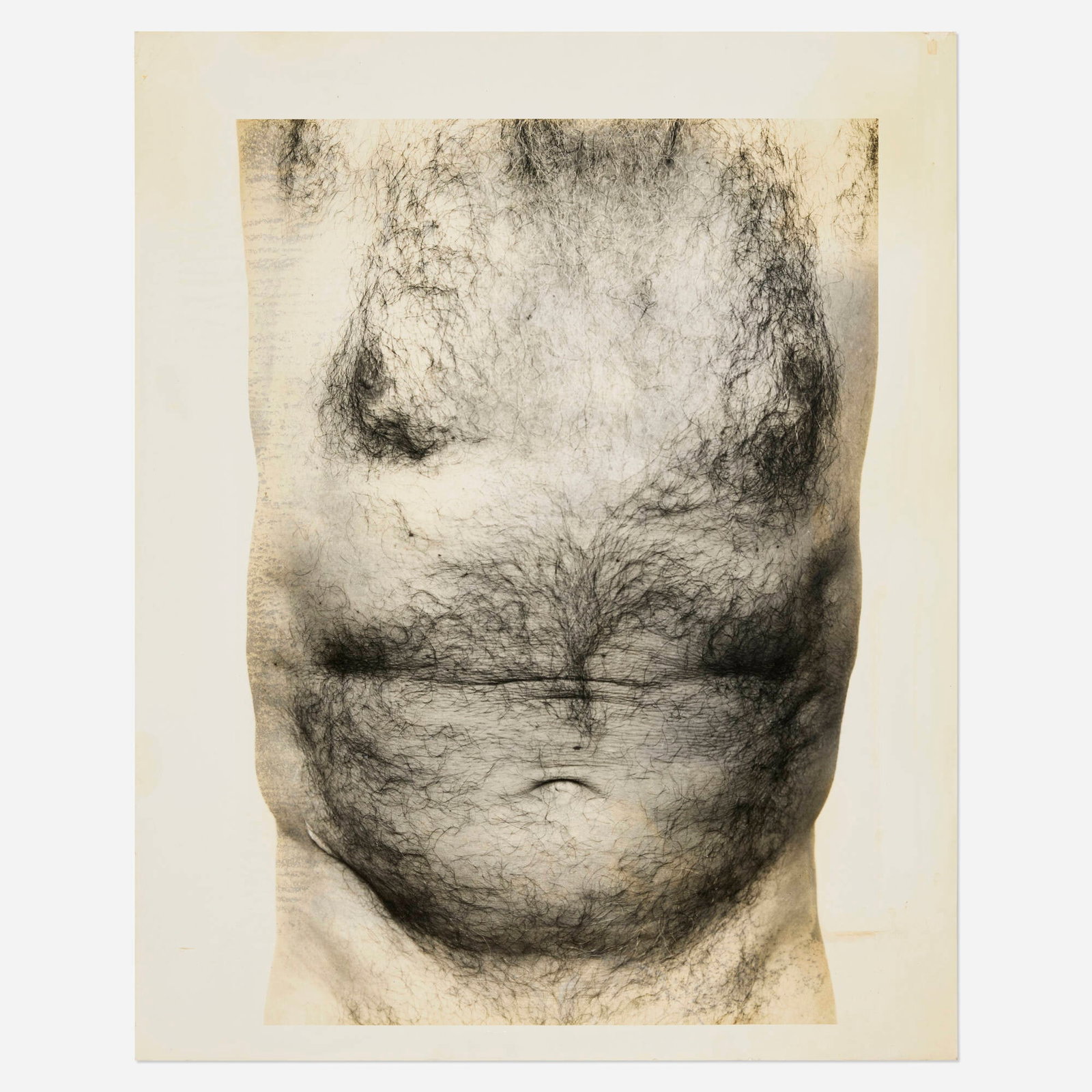 John Coplans, Self Portrait: Torso, Front (1 of 2)