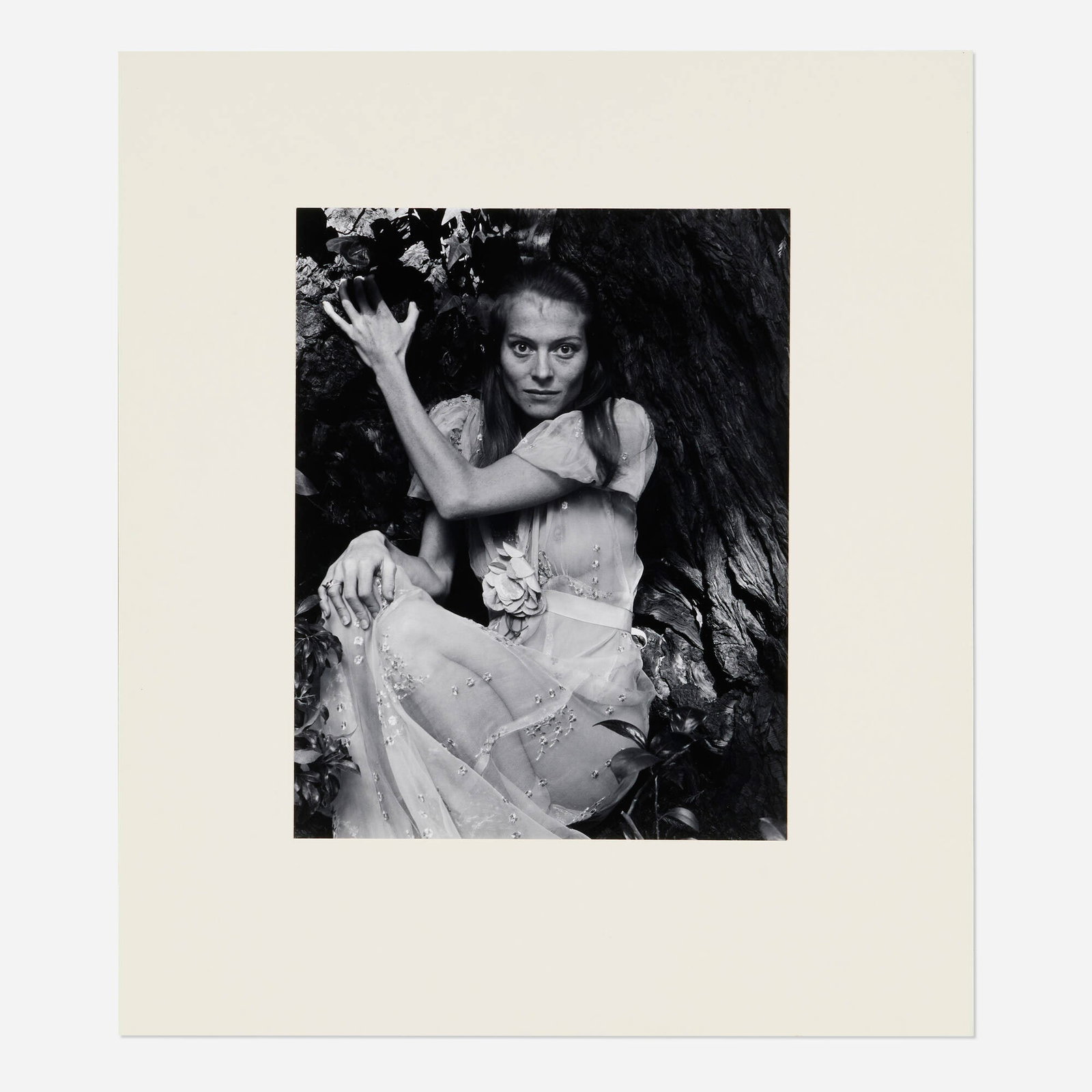 Judy Dater, Twinka: Judy Dater Twinka 1970 / printed later gelatin silver print sheet: 9.625 h x 7.5 w in (24 x 19 cm) mount: 15 h x 13 w in (38 x 33 cm) Signed, titled and dated to mount verso 'Judy Dater Twinka